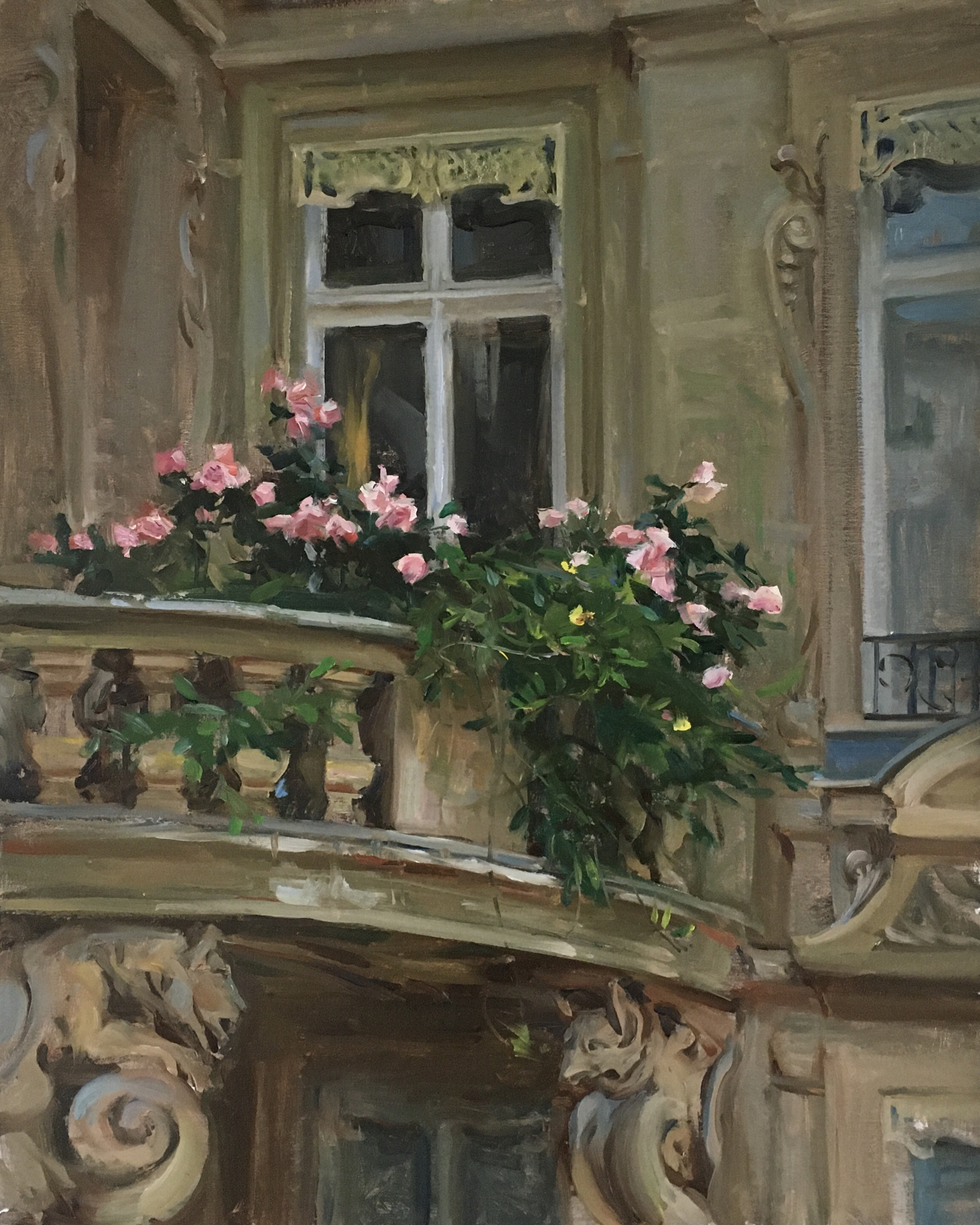 Rose Balcony by Kyle Ma