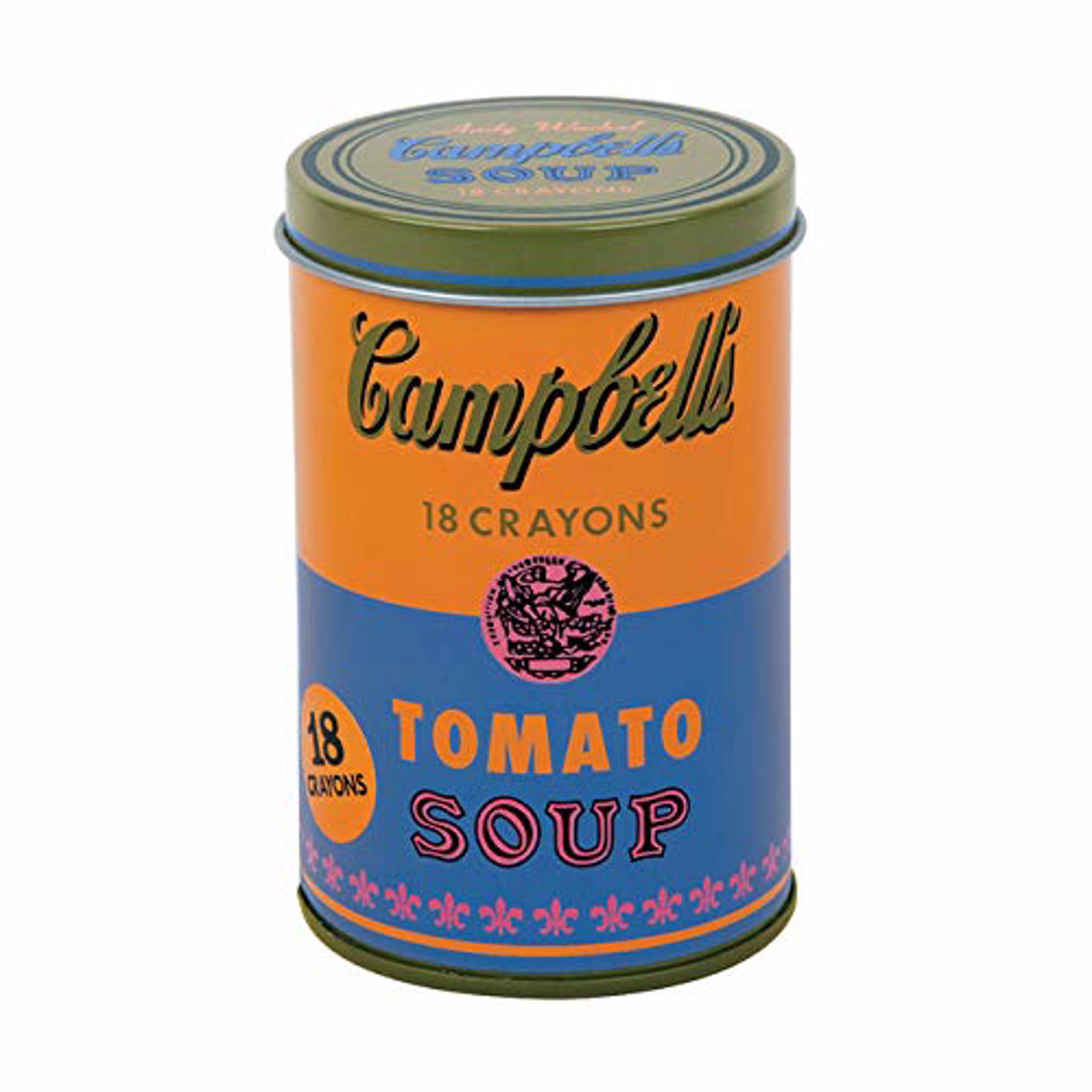 Soup Can Crayons- Orange by Andy Warhol