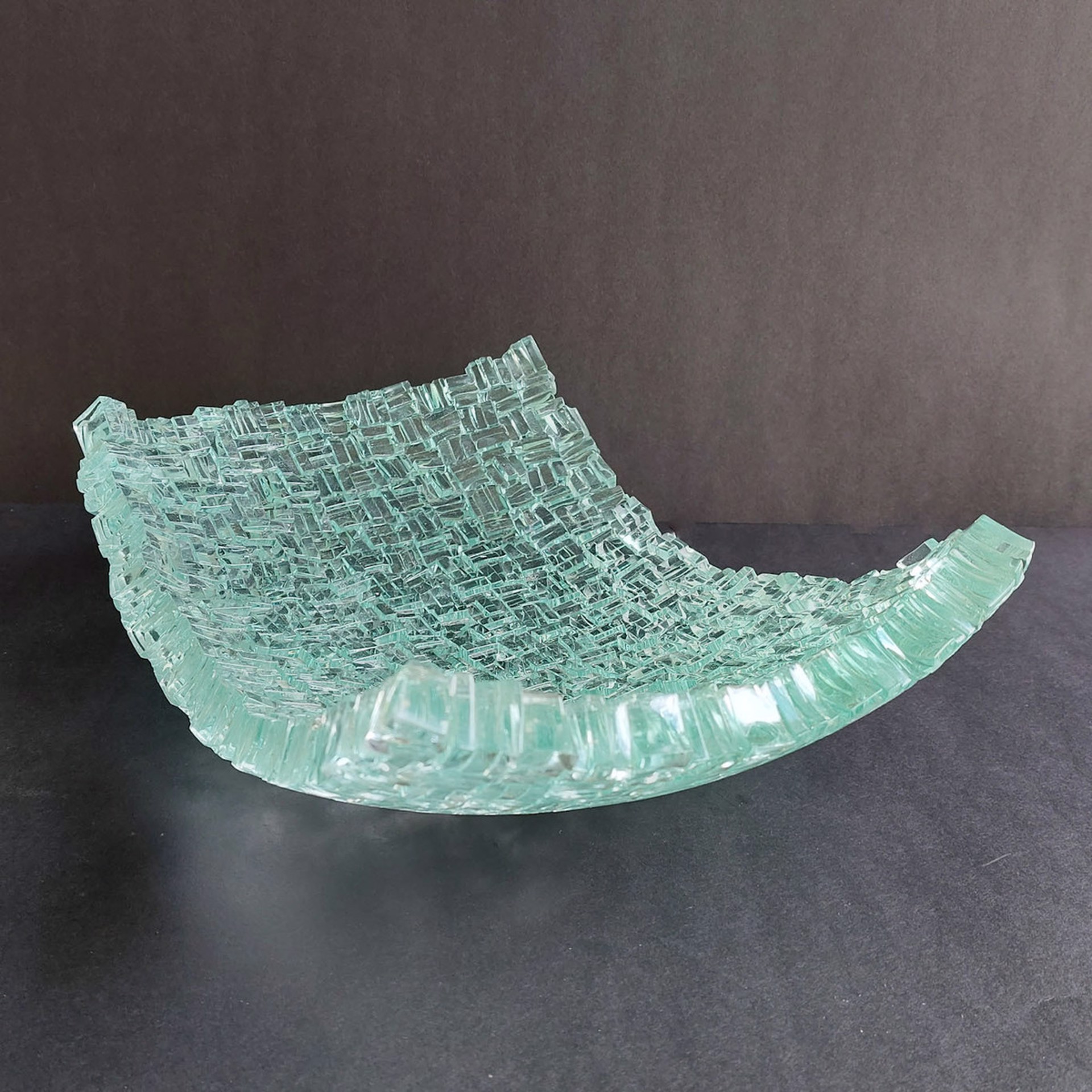 Medium Glass Bowl #2 by Christy Haldane
