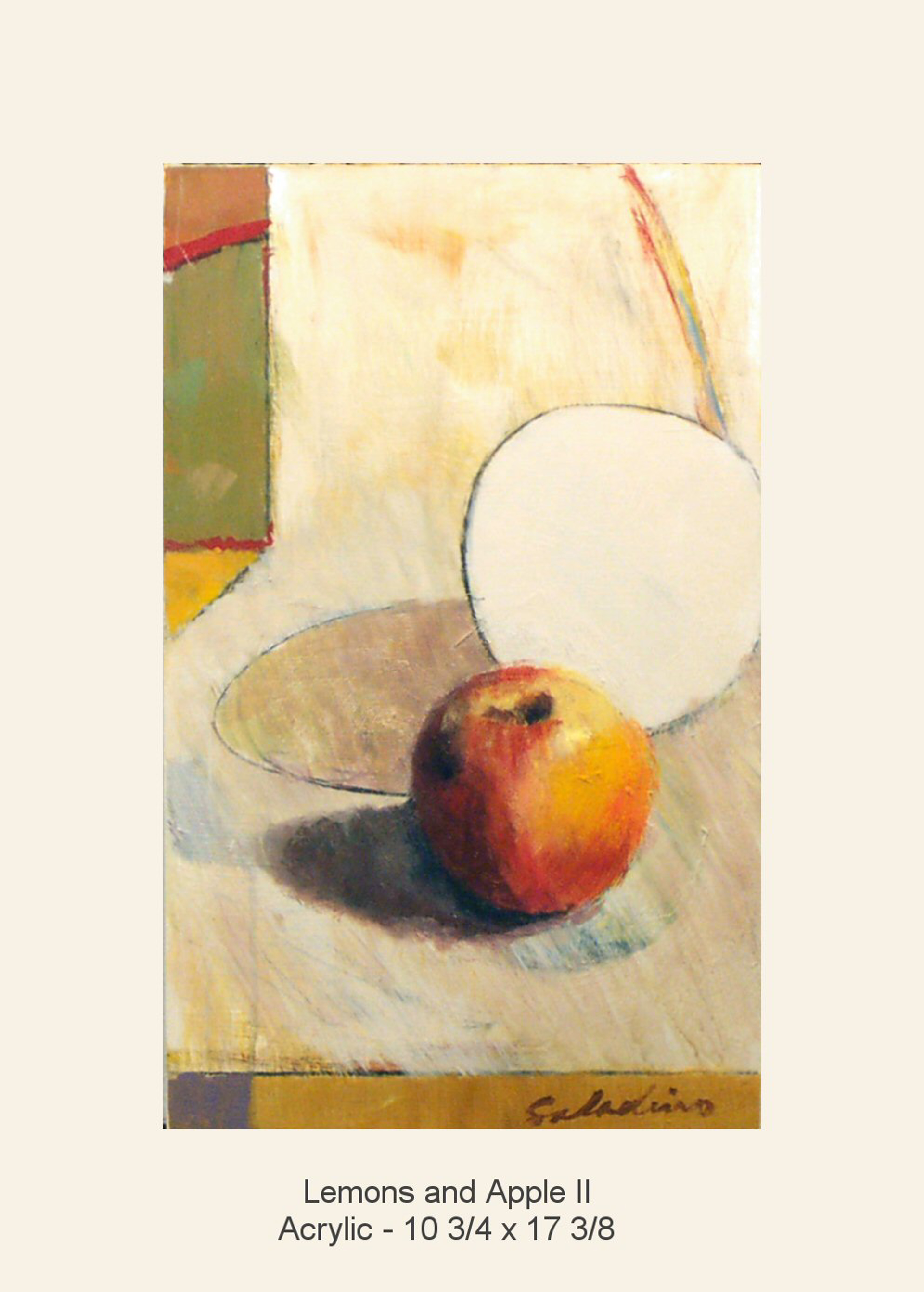 Lemons & Apples 2 by Tony Saladino