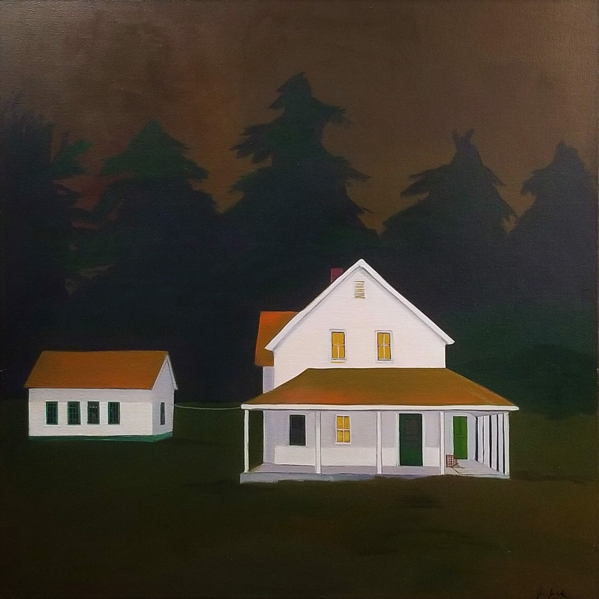 HOUSE AT THE END OF THE ROAD by JEAN JACK