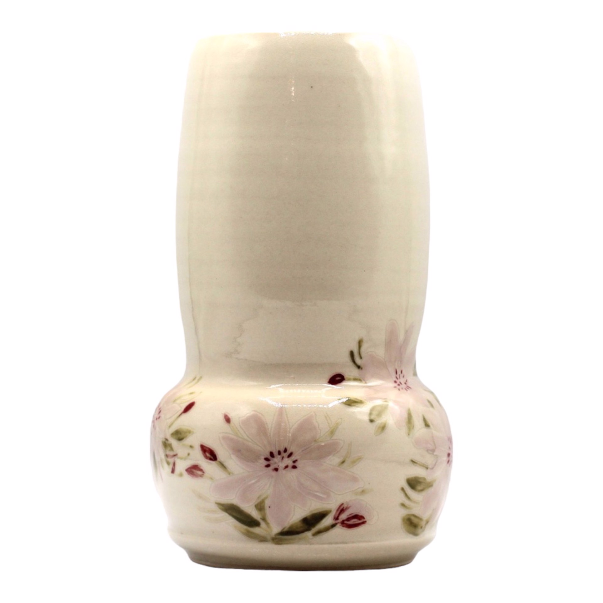 Medium Bitterroot Blossoms Vase by Kelly Price