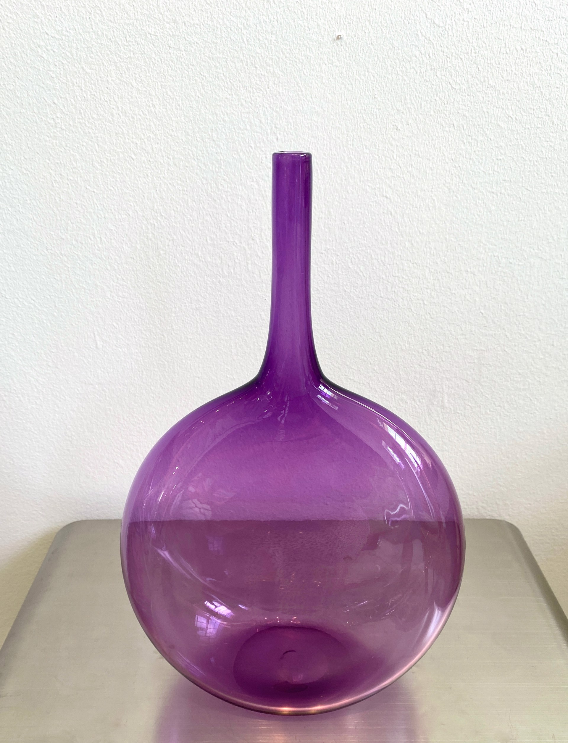 Purple XSmall Lecca Lecca Bottle by John Geci