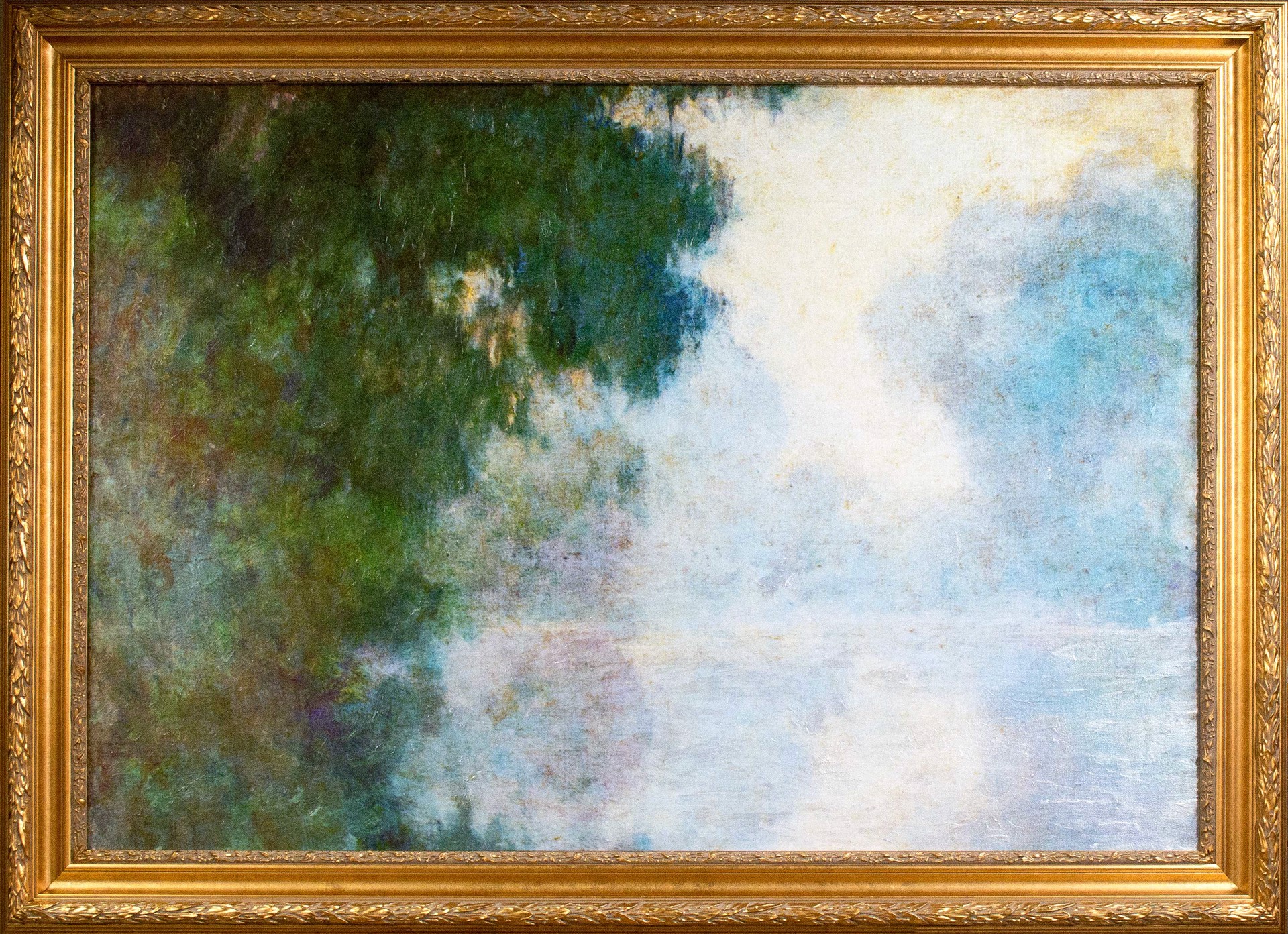 Morning Mist by Claude Monet (after)
