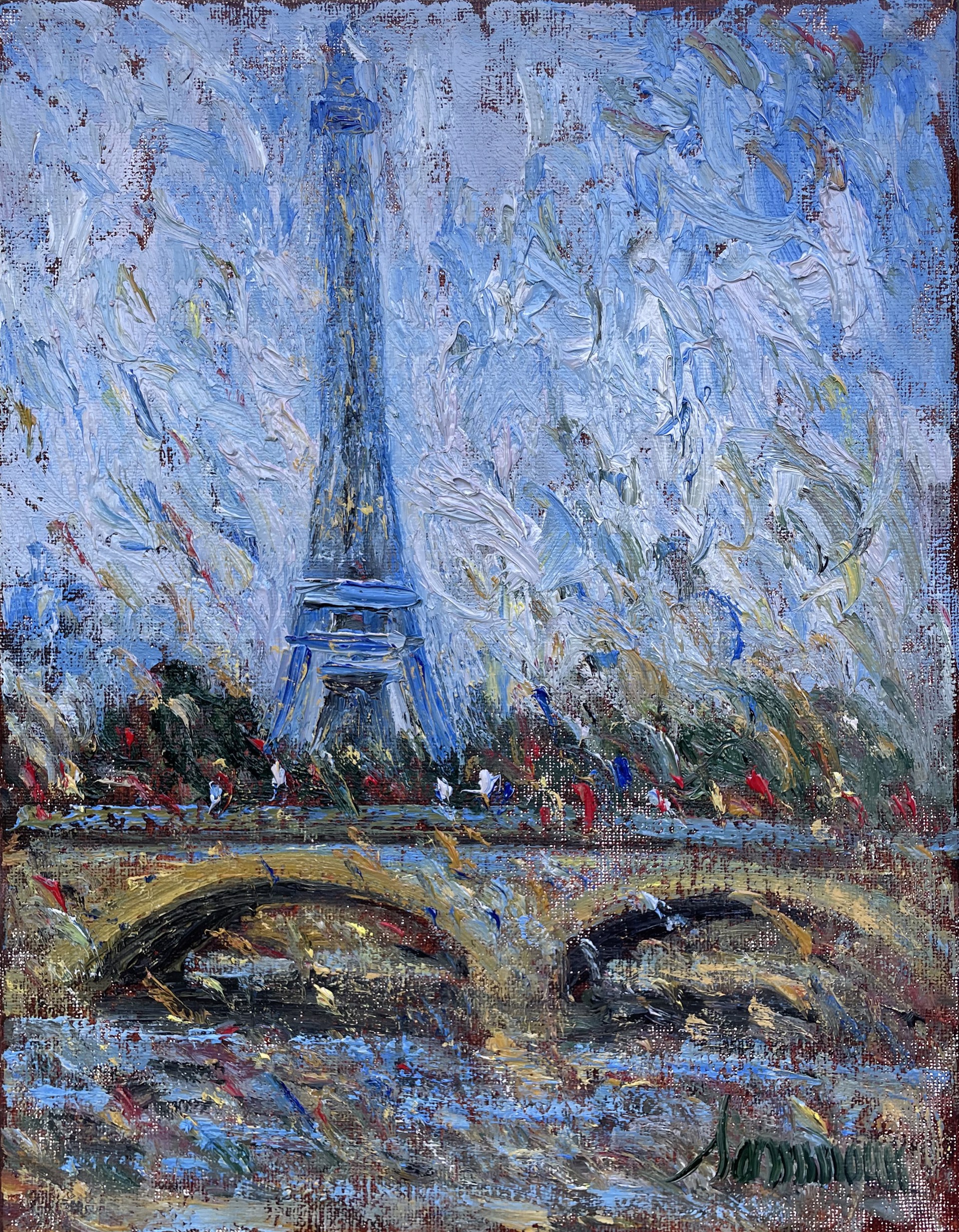 Eiffel, Paris study by Samir Sammoun