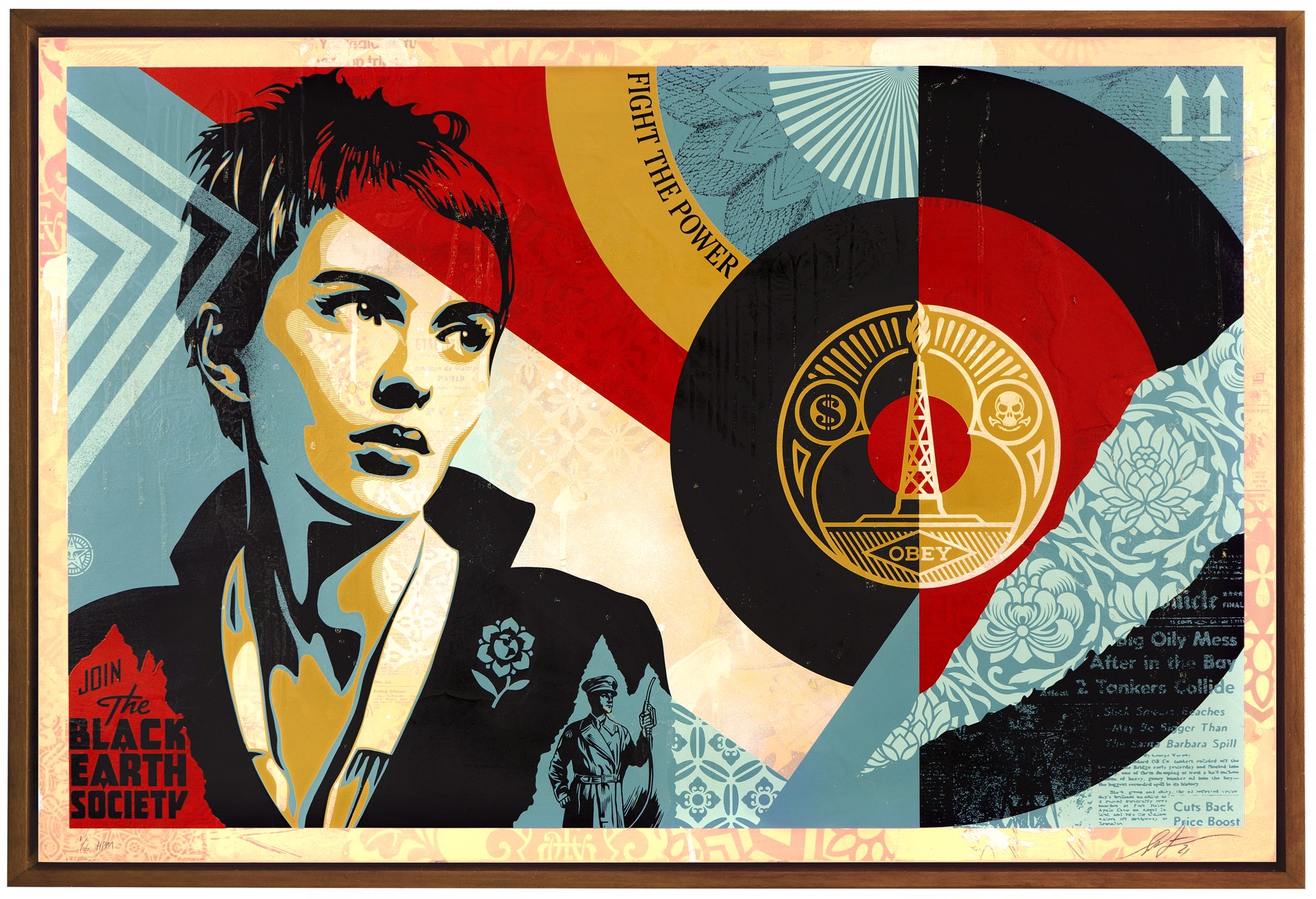 Black Earth Society by Shepard Fairey / Limited editions