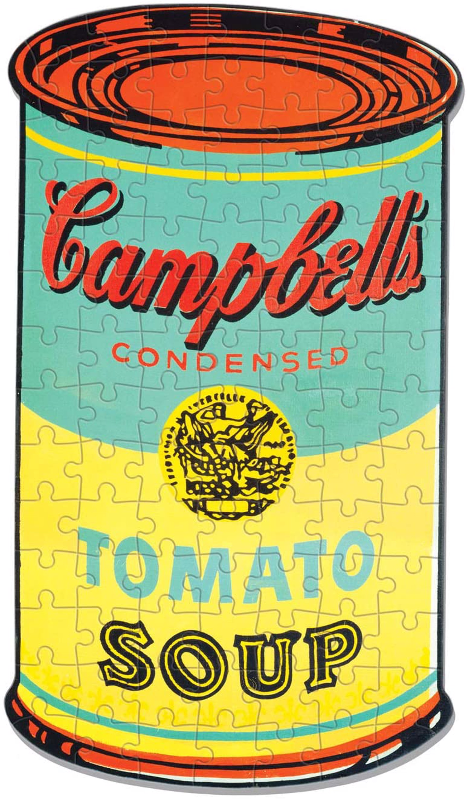 Mini Shaped Puzzle Campbell's Soup Can by Andy Warhol
