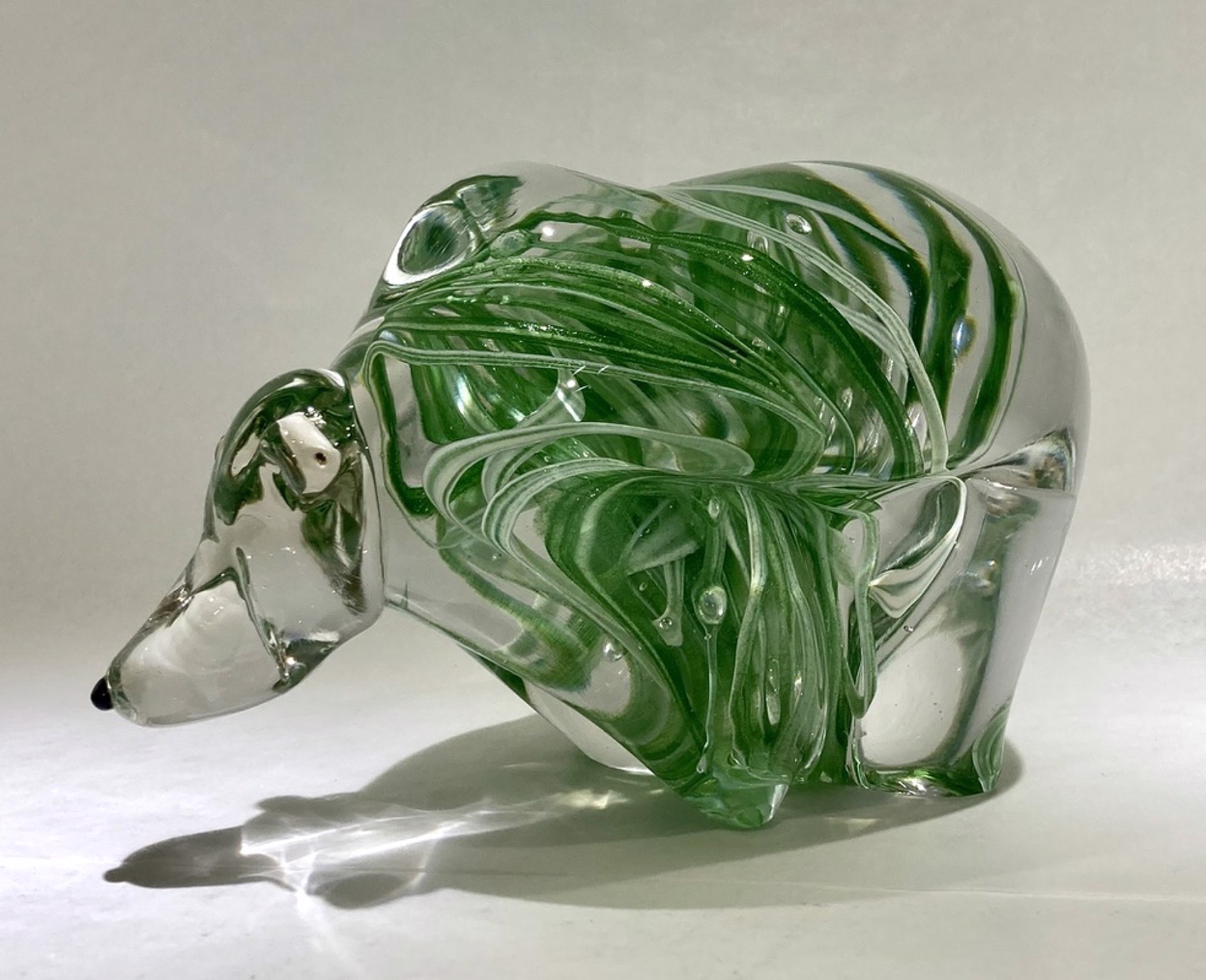 Glass Bear #8 by Hayden MacRae