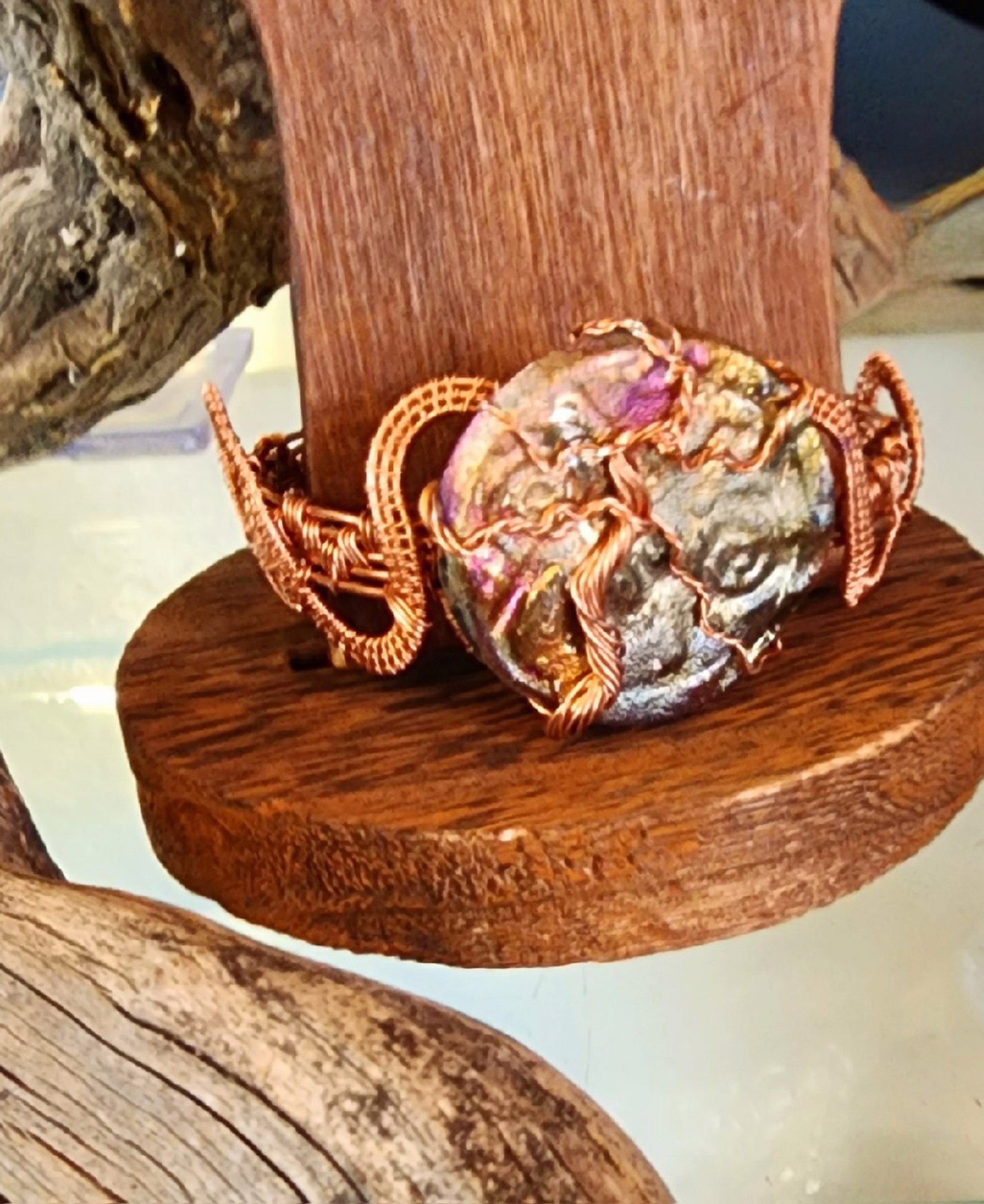 Bare Copper Tree of LIfe by Leba London