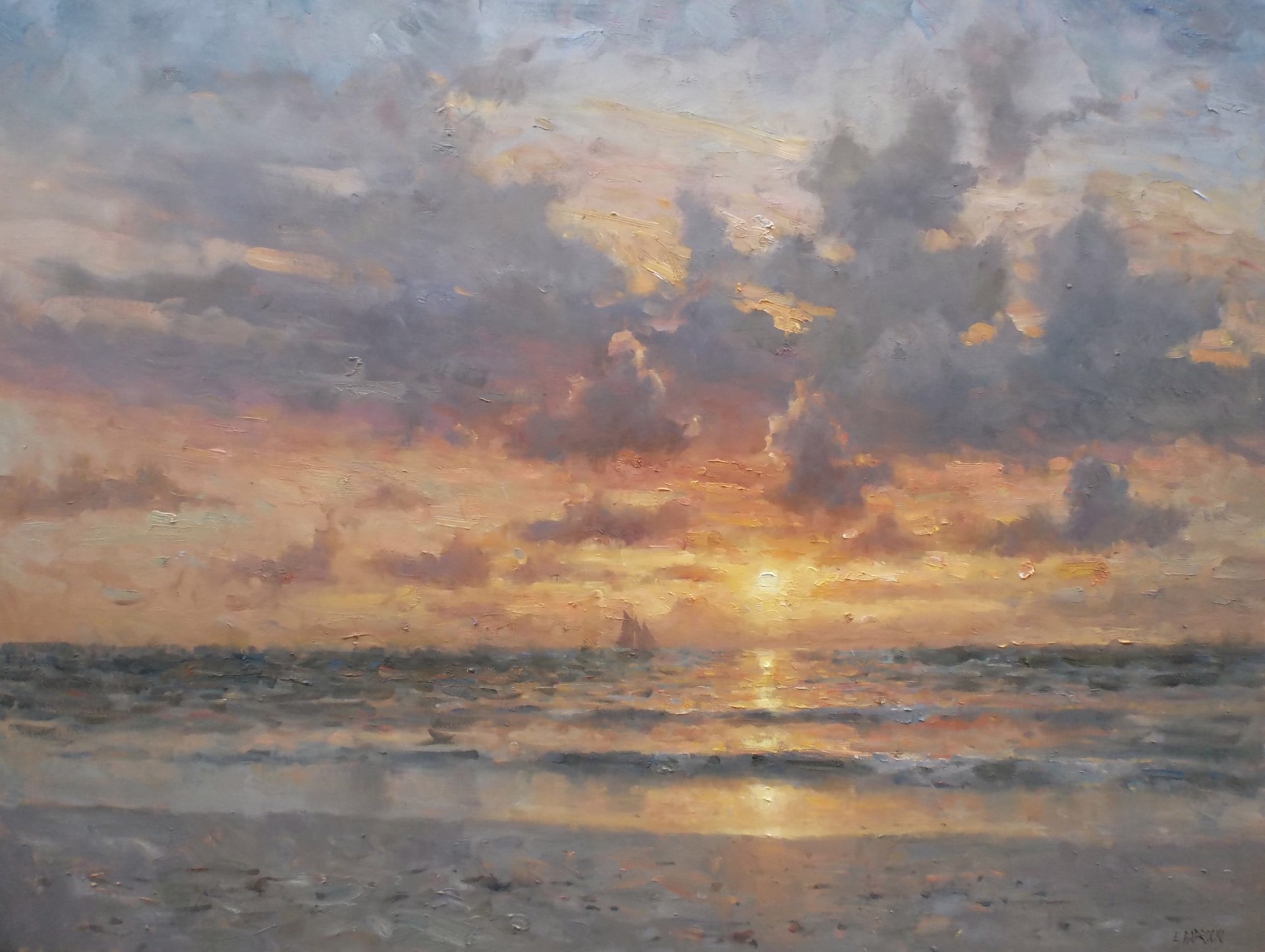 Gulf Sunset by EJ Paprocki