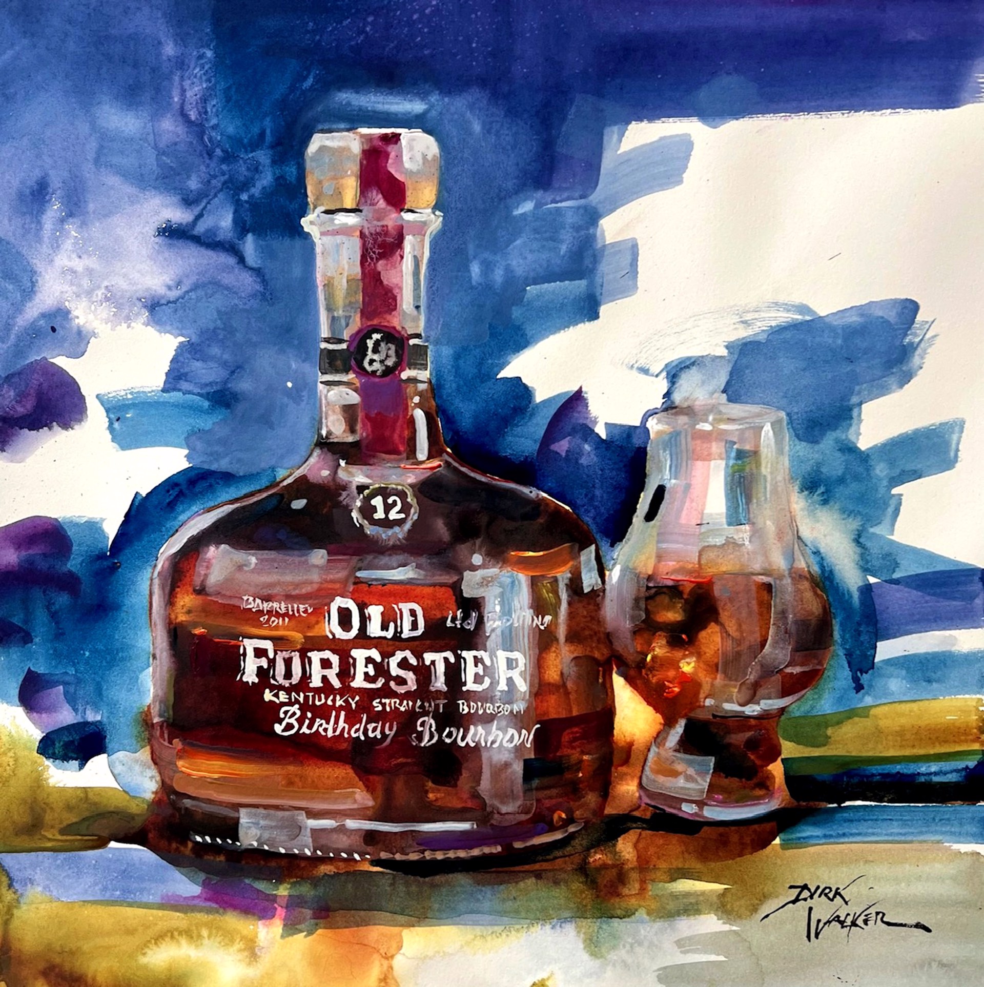 Happy Birthday to Me! Old Forester 12 Year Birthday Bourbon by Dirk Walker