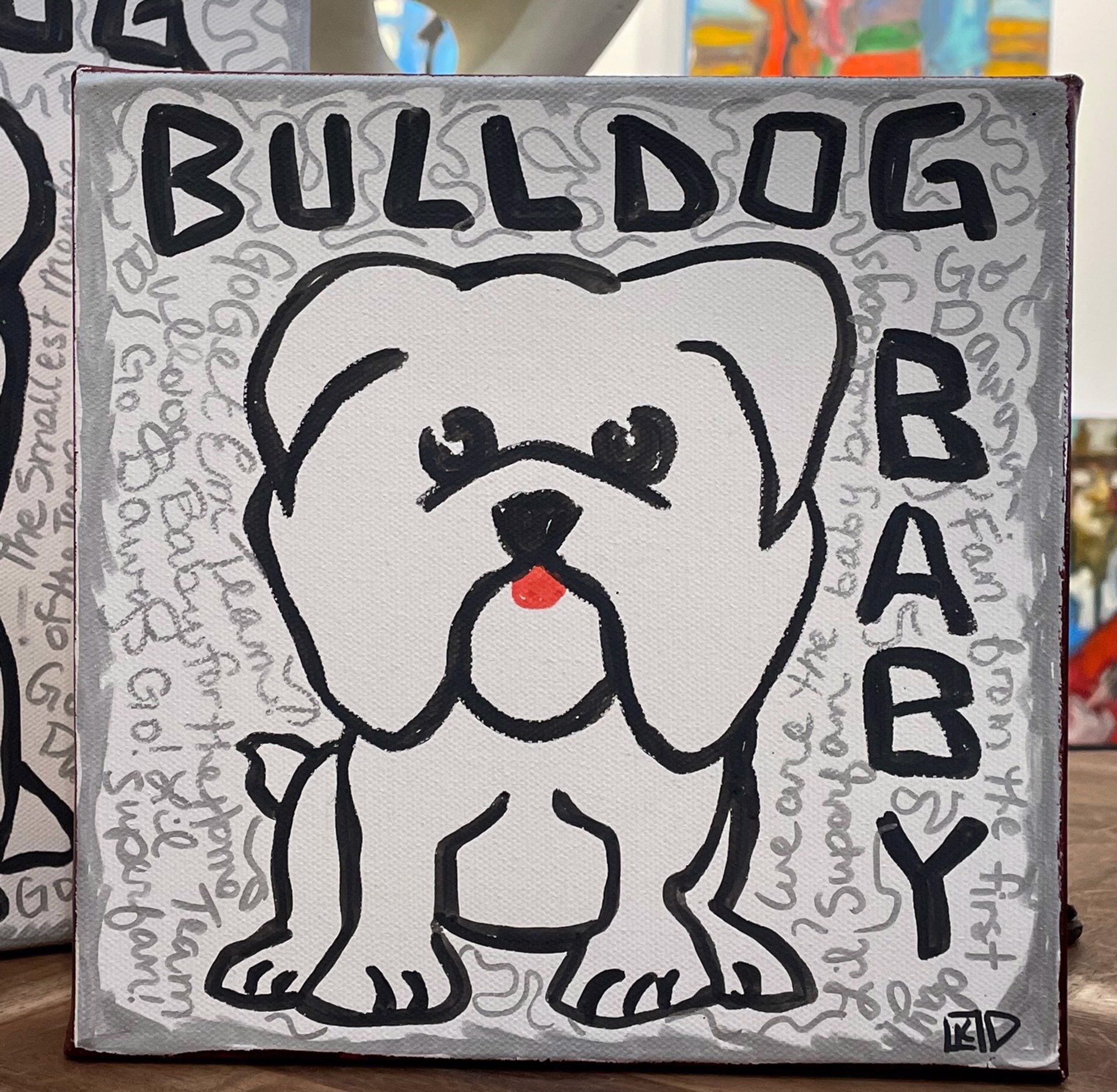 Baby Bulldog 1 by Keri Davis