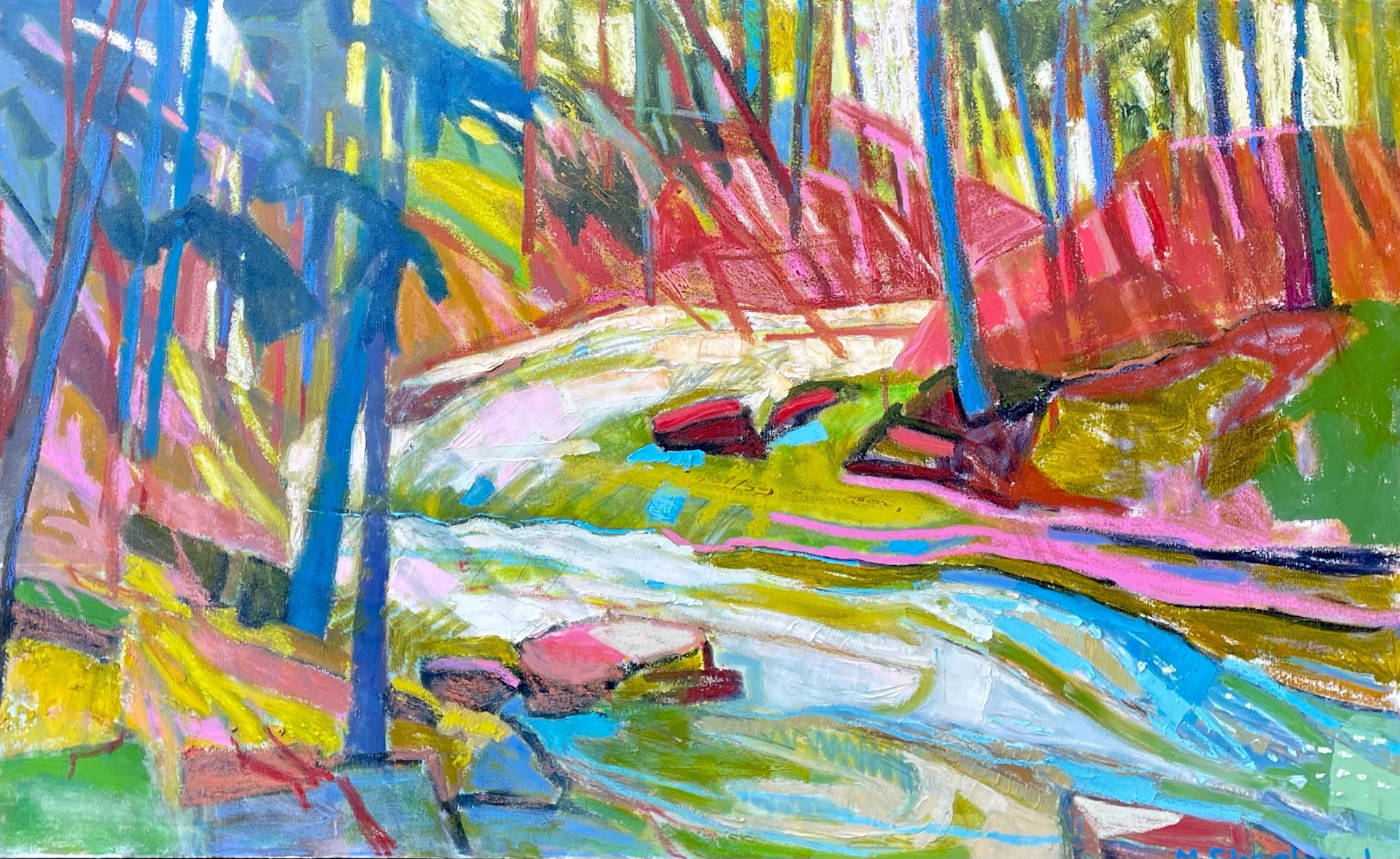 Spencer Creek Flow by Maggie Shepherd