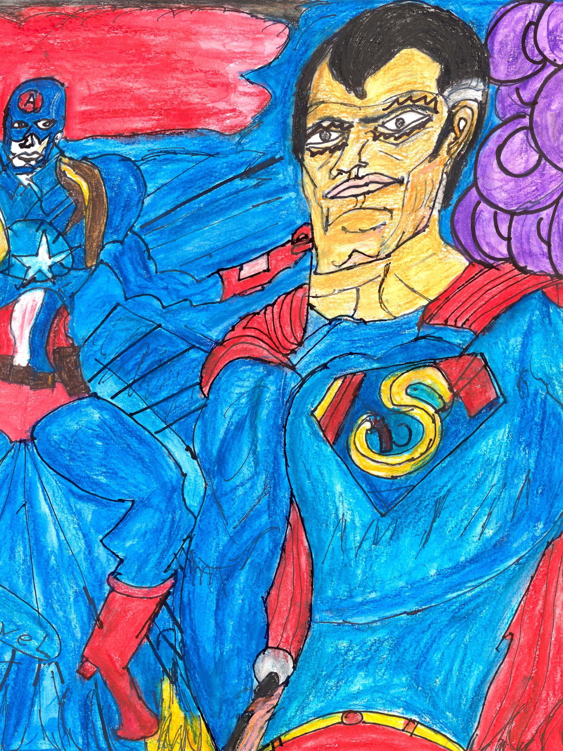 Superheroes by Raymond Lewis