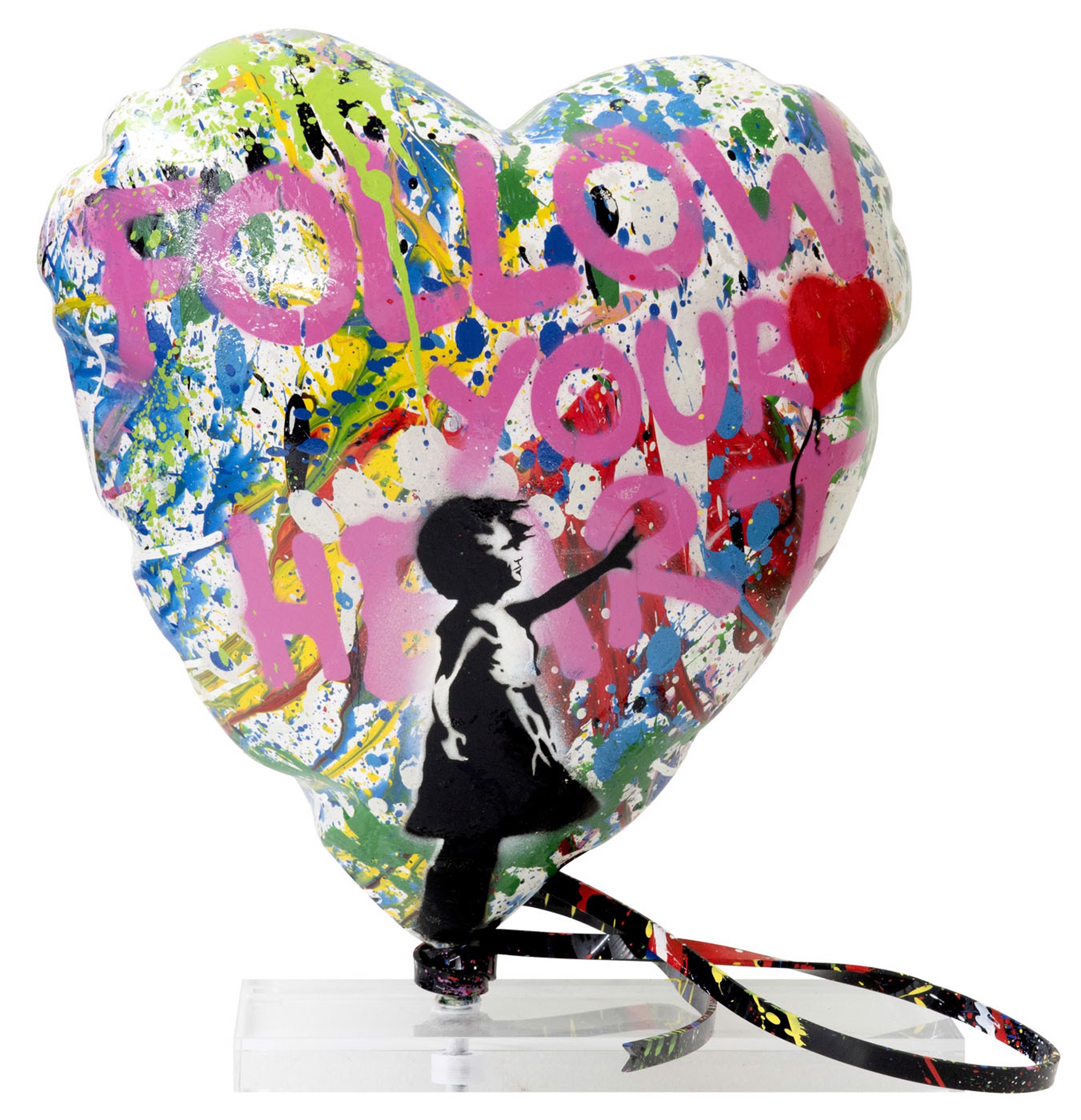 Balloon Heart 2 by Mr Brainwash