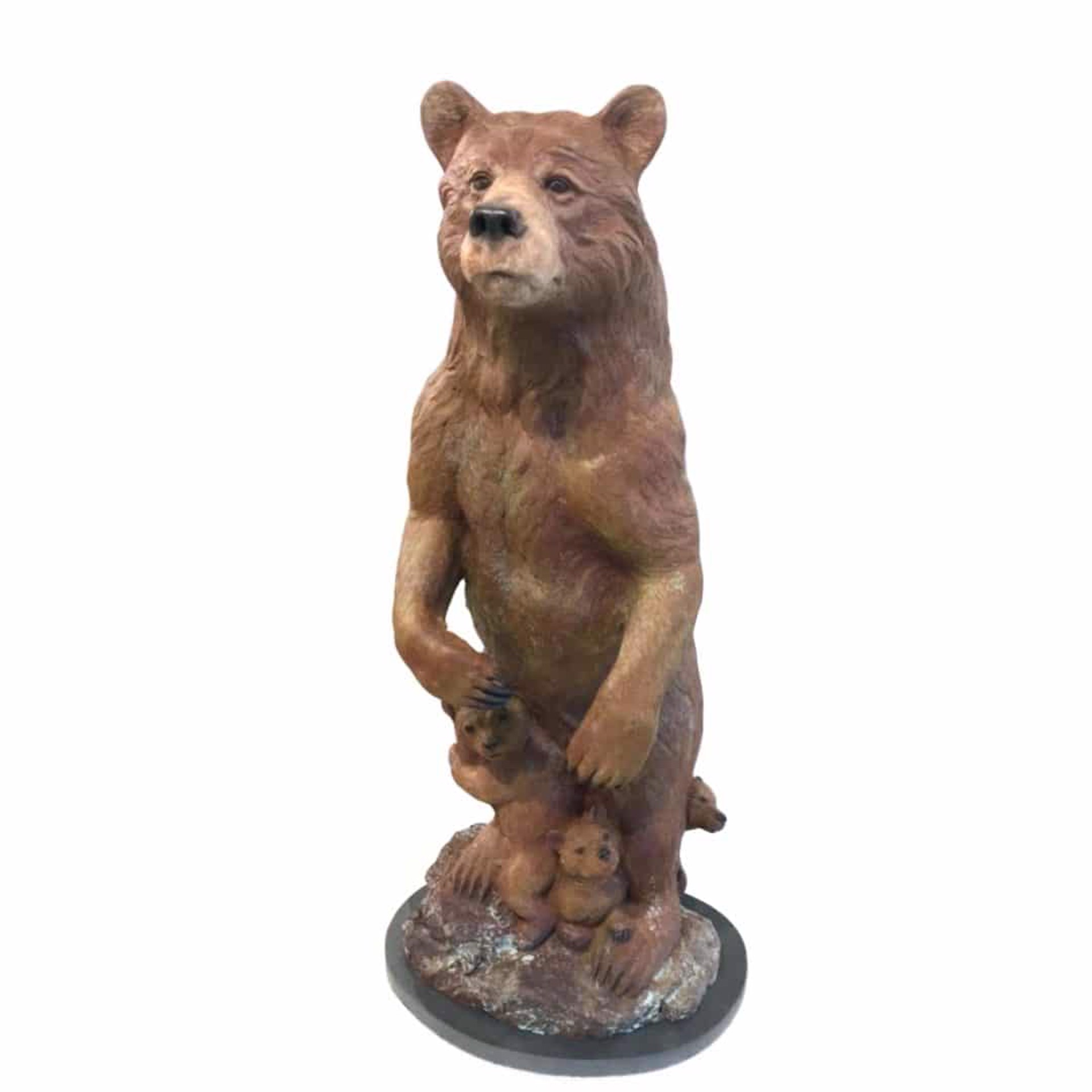 Grizzly Bear 399 Original Bronze Sculpture by Rip and Alison Caswell, Contemporary Fine Art, Modern Wildlife Art, Available At Gallery Wild