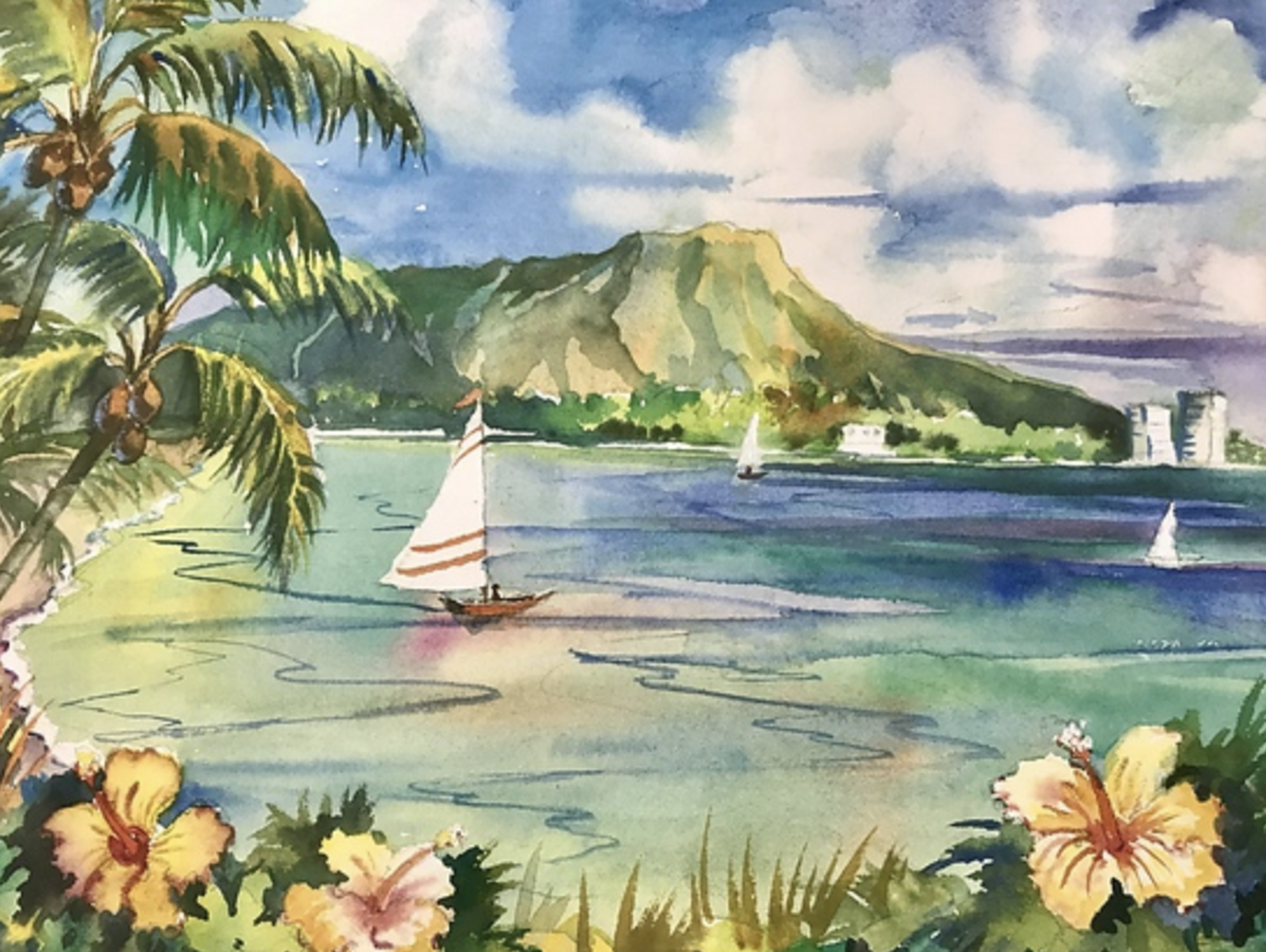 Waikīkī Summer by Connie Hennings-Chilton