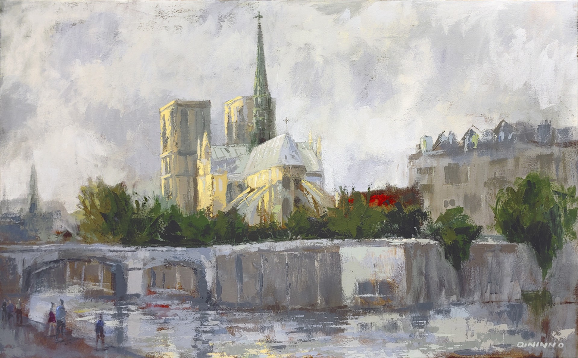 Notre Dame de Paris II by Steve Dininno