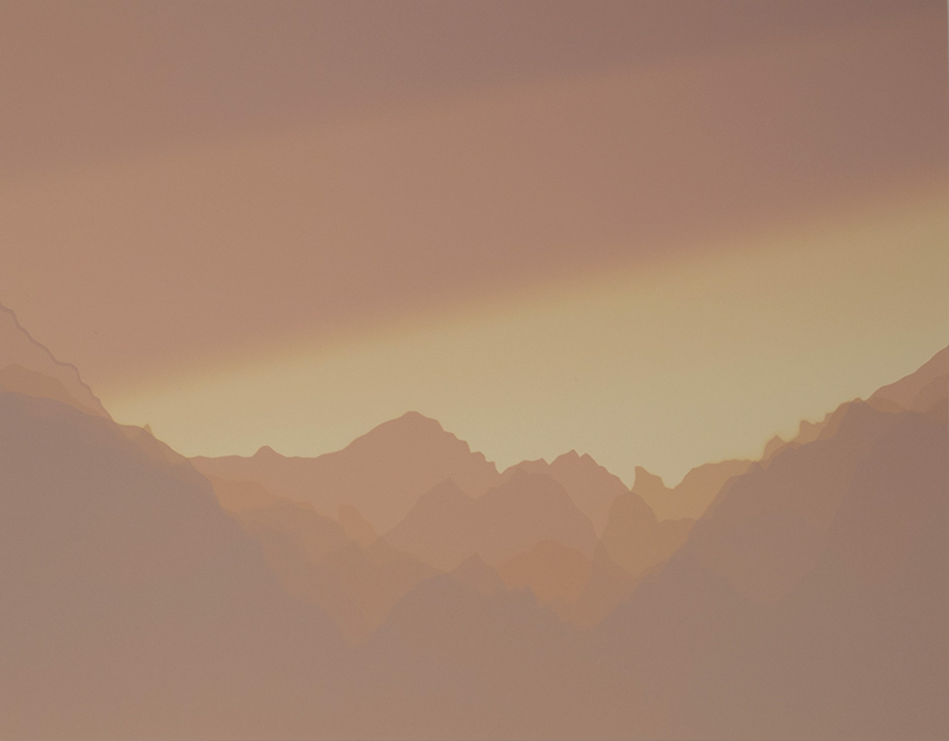 The Brothers 1, from Hood Canal, Olympic Peninsula, Washington by Vanessa Marsh