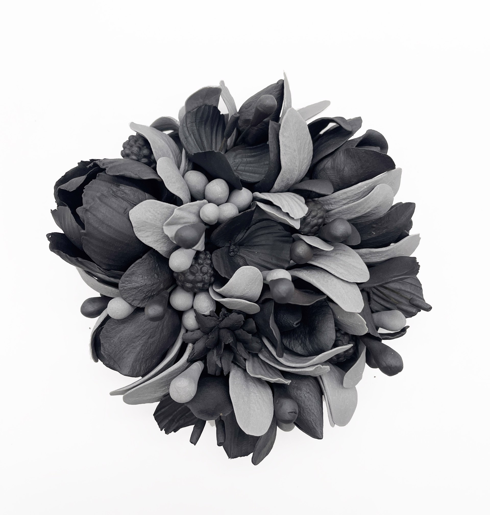 Small Black & Grey Tile by Rain Harris