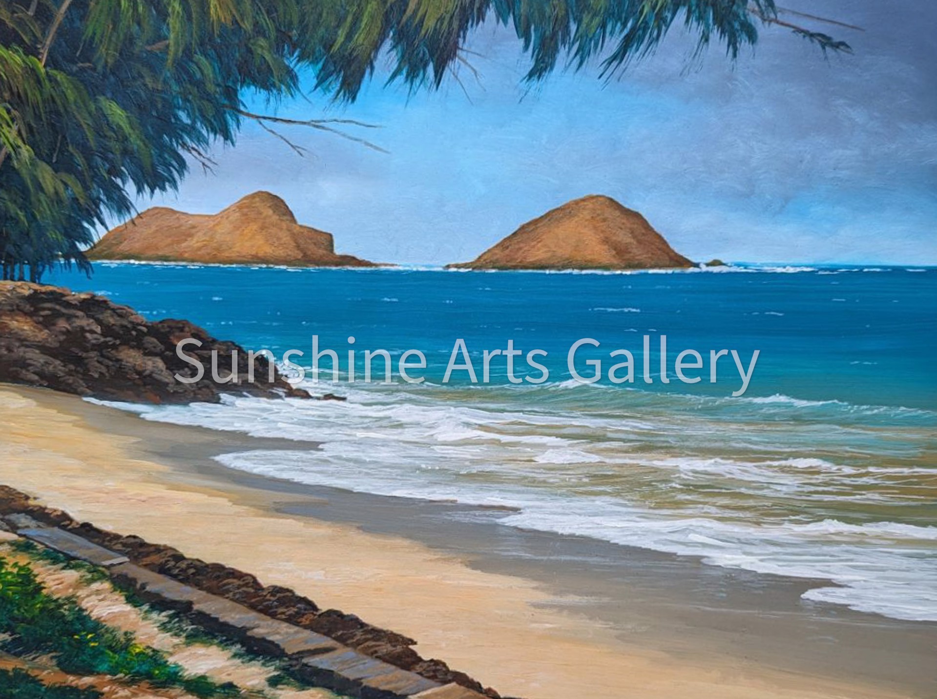 Bellows Beach by Patrick Doell | Sunshine Arts Gallery