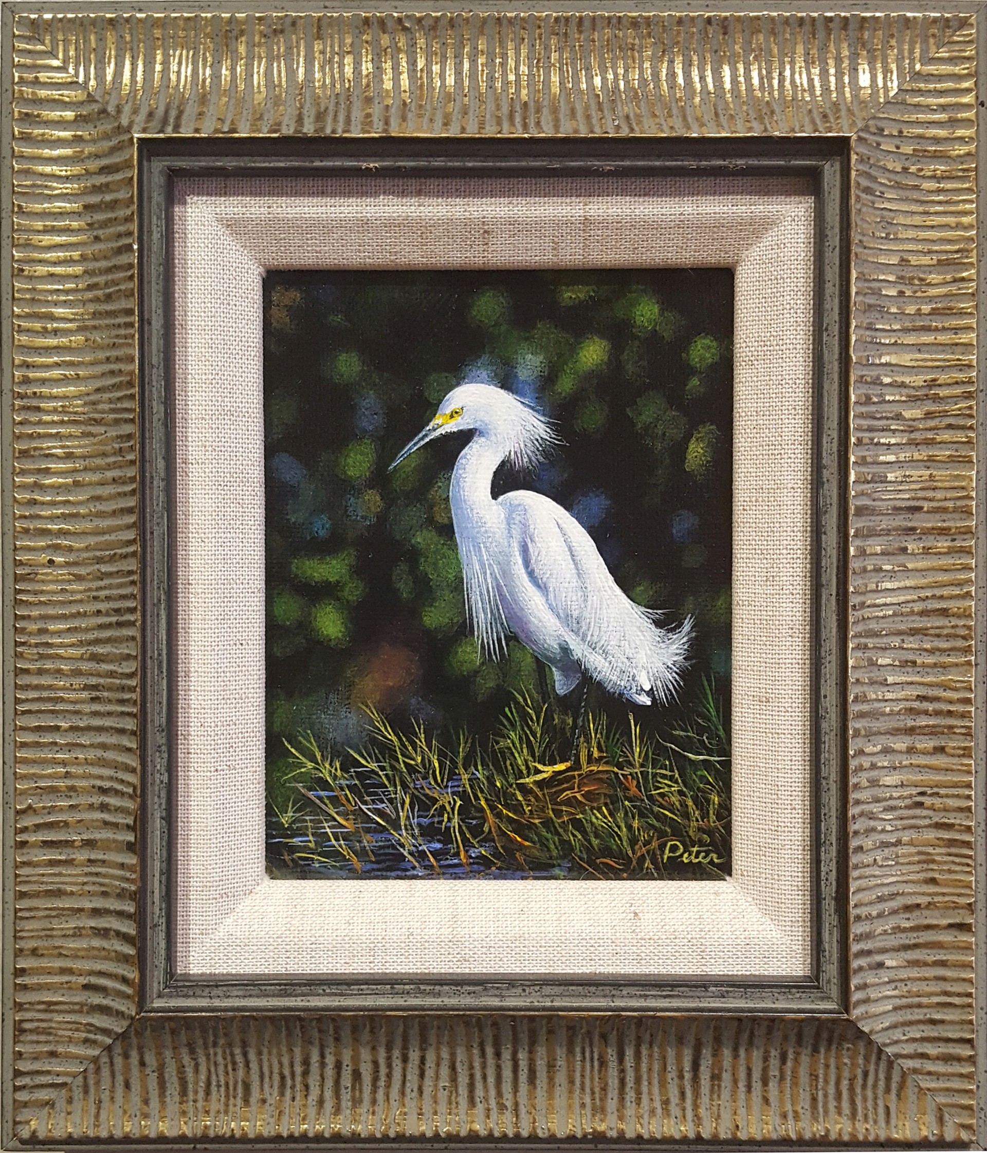 Egret Redoux by Henry Peter