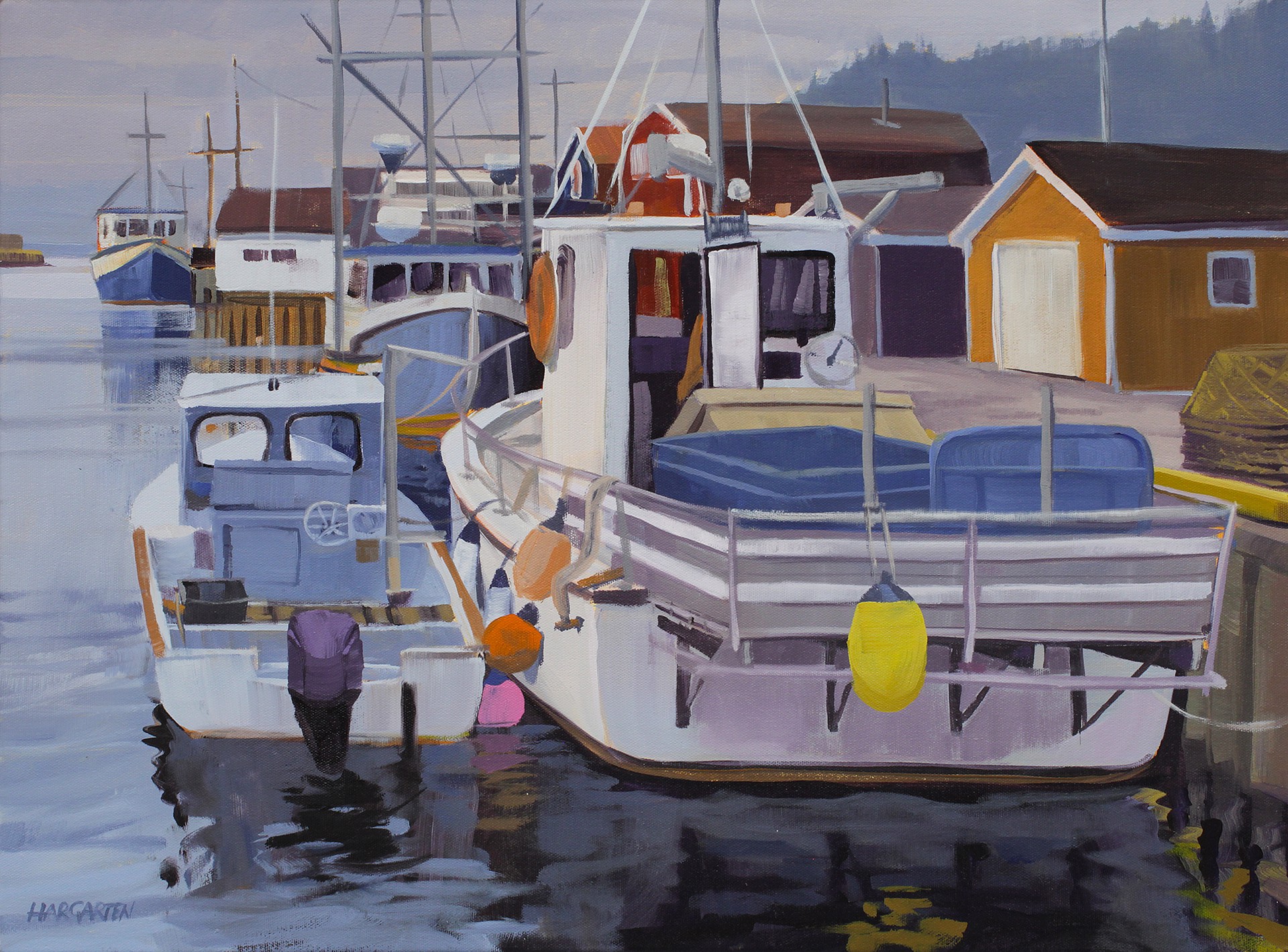 Petty Harbour Morning by Greg Hargarten