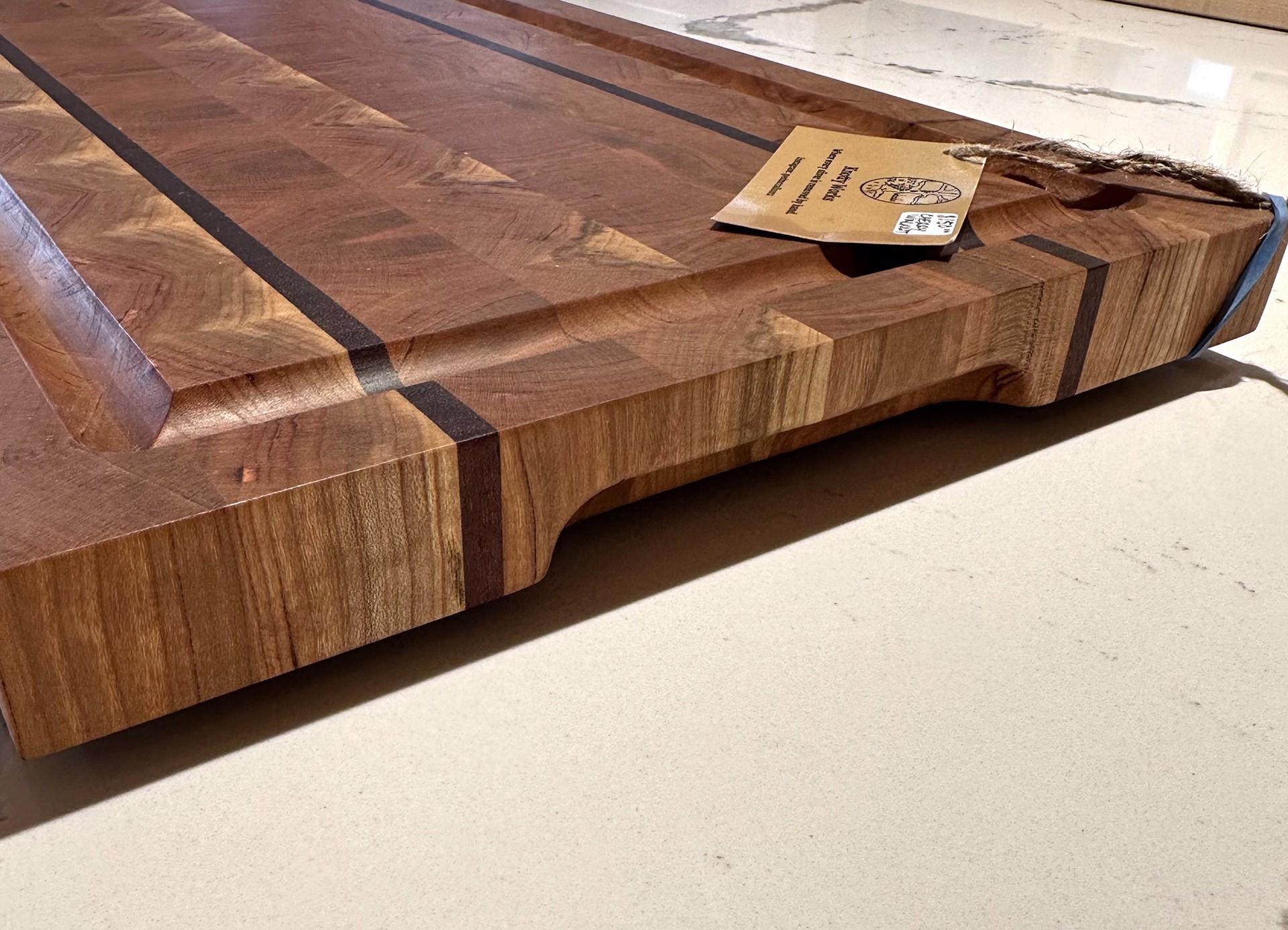 Cutting Board - Cherry, Walnut by Edward McCallum