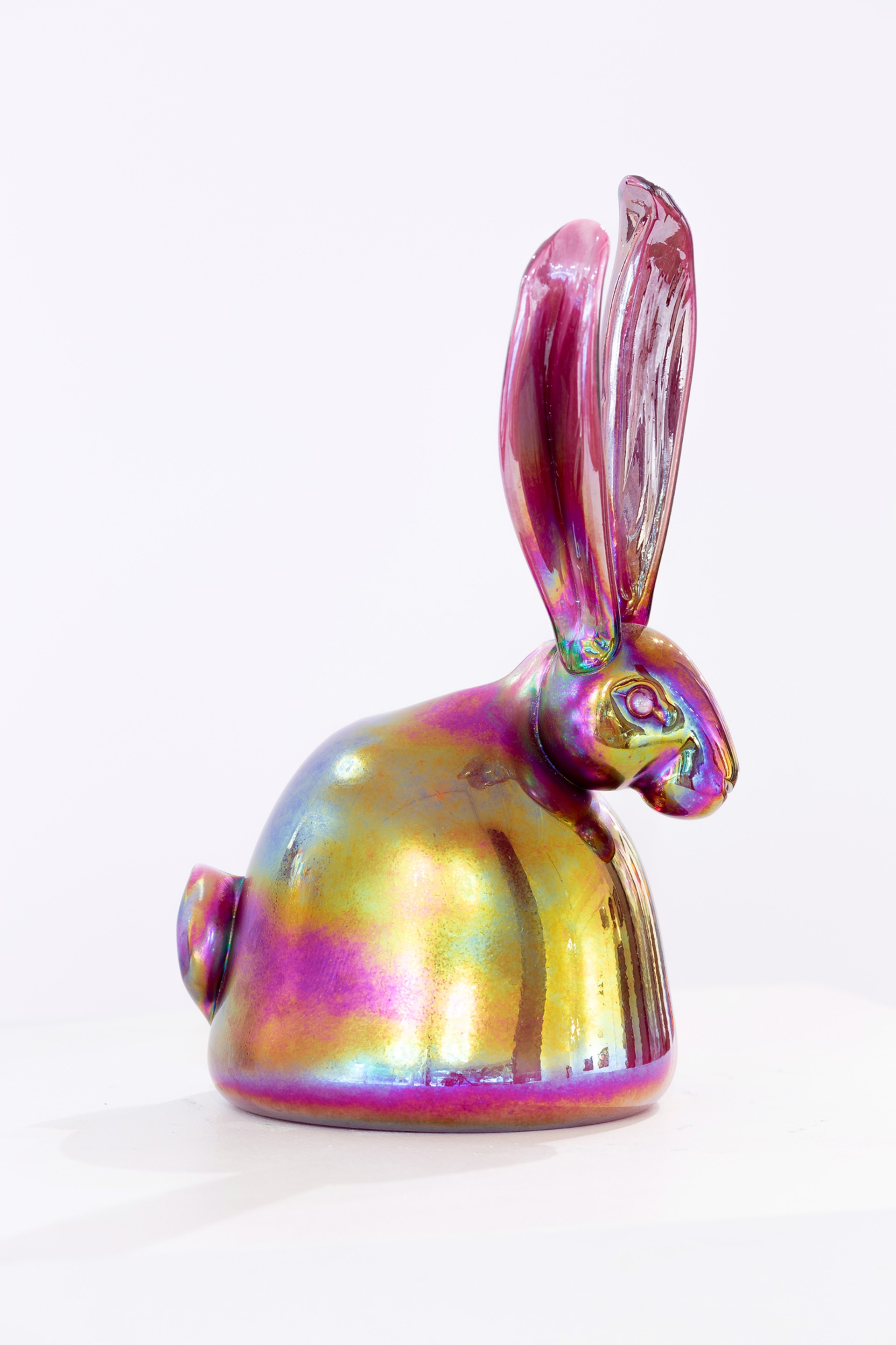 Ruby Gold Bunny by Hunt Slonem
