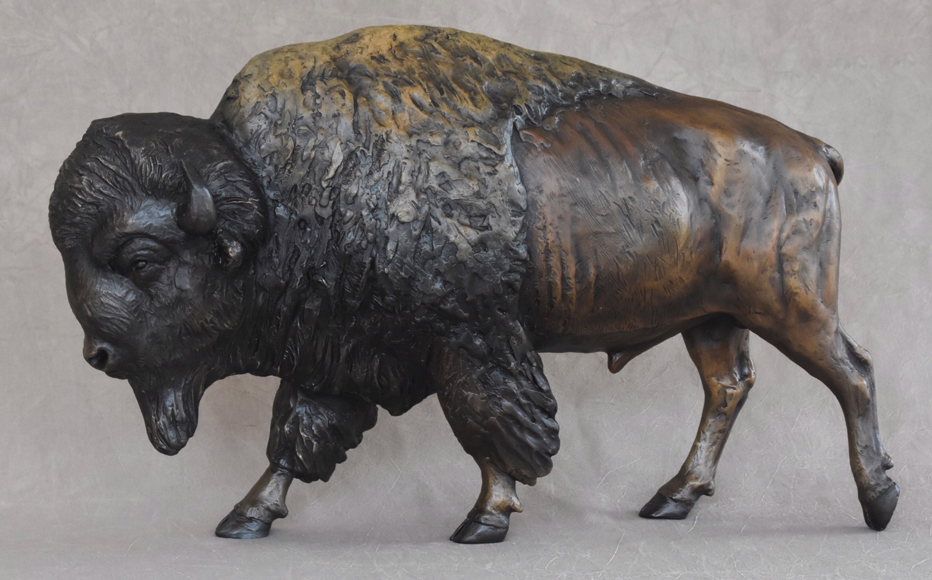 Bison I Maquette by Jim Eppler