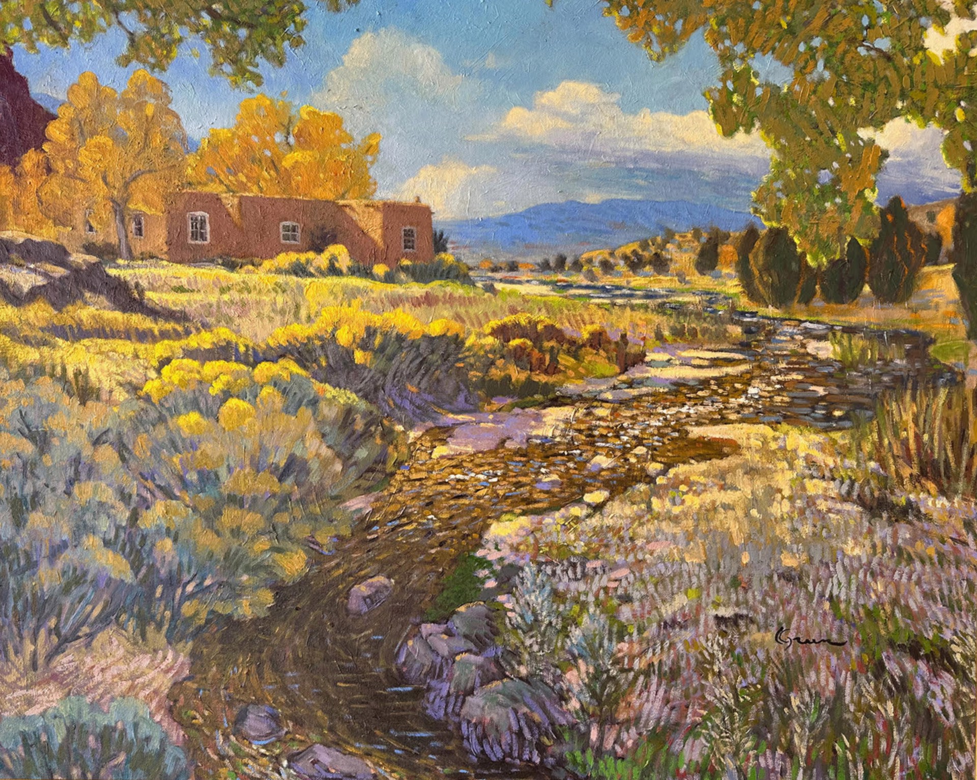 Home By the Creek by Kenneth Green