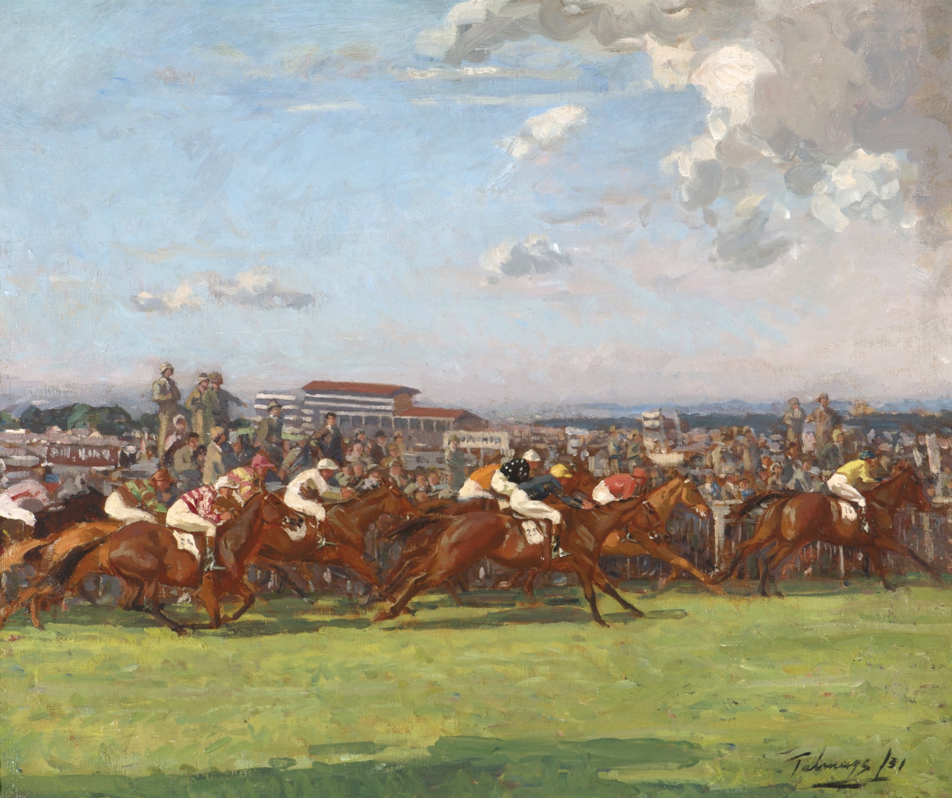 The Derby by Algernon Talmage