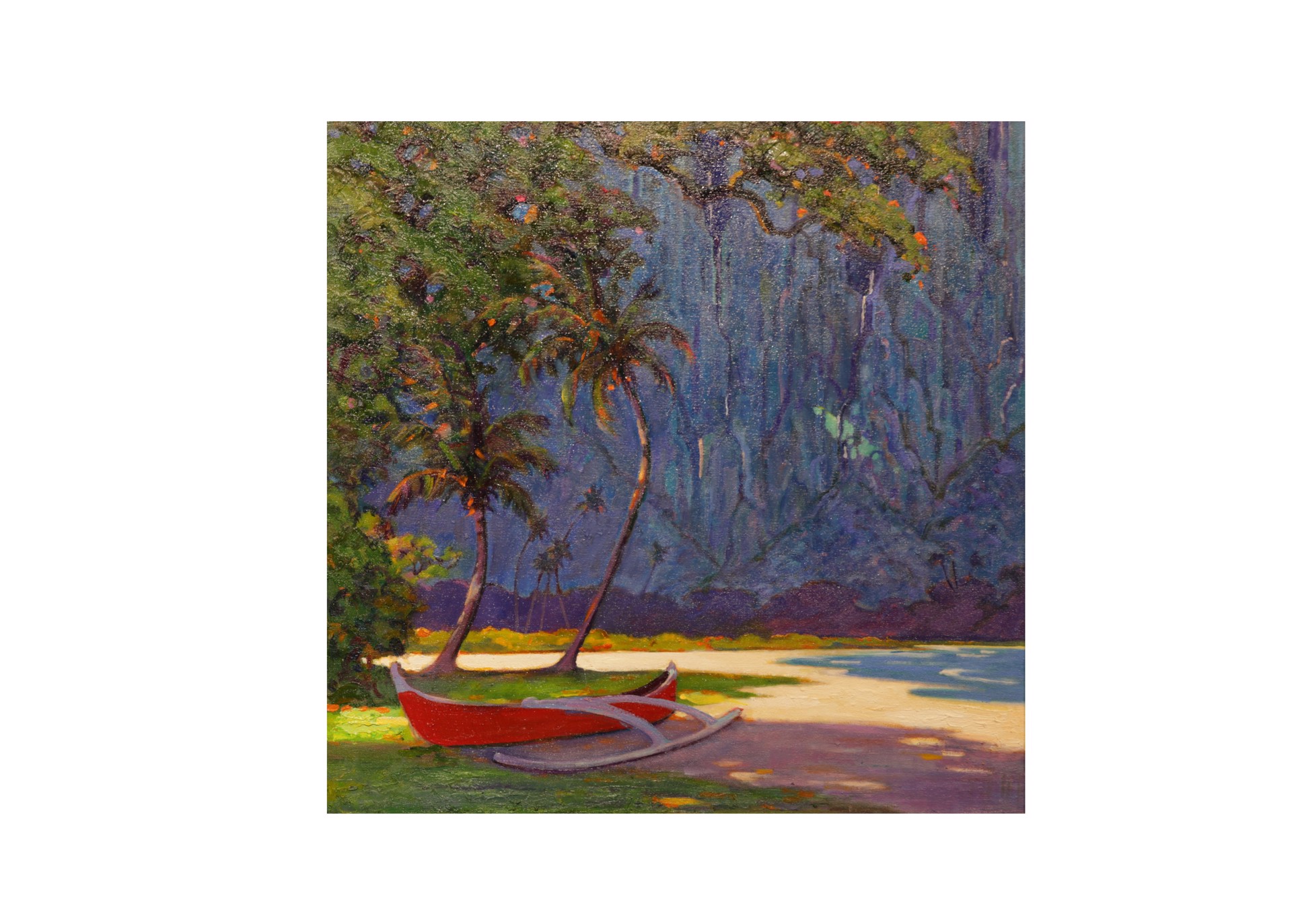 Kauai Canoe by Dennis Morton
