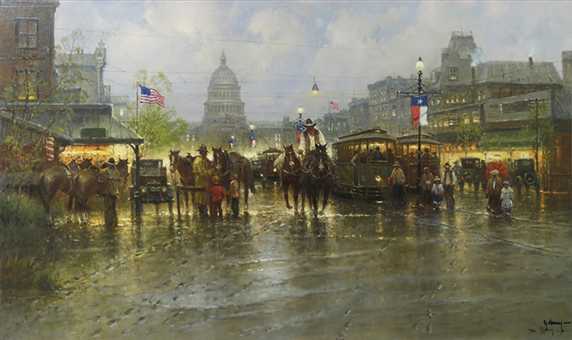Cowhands and Trolleys by G. Harvey