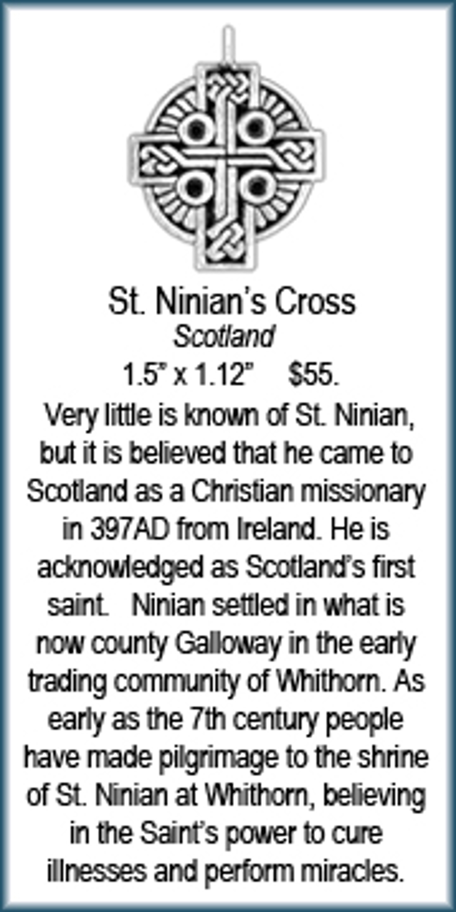 Cross - St. Ninian's by Deanne McKeown