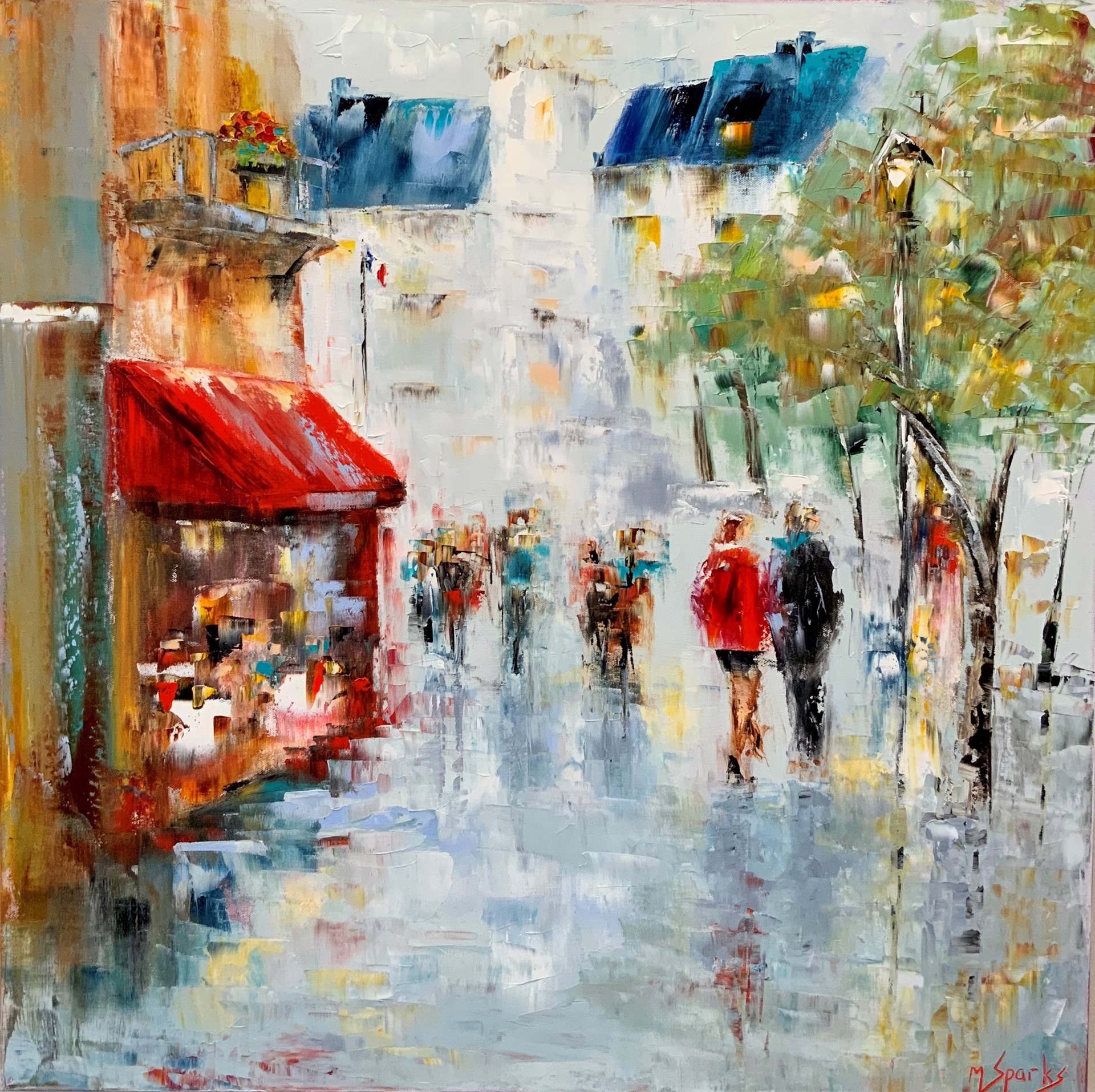 City Centre Stroll by Marilyn Sparks