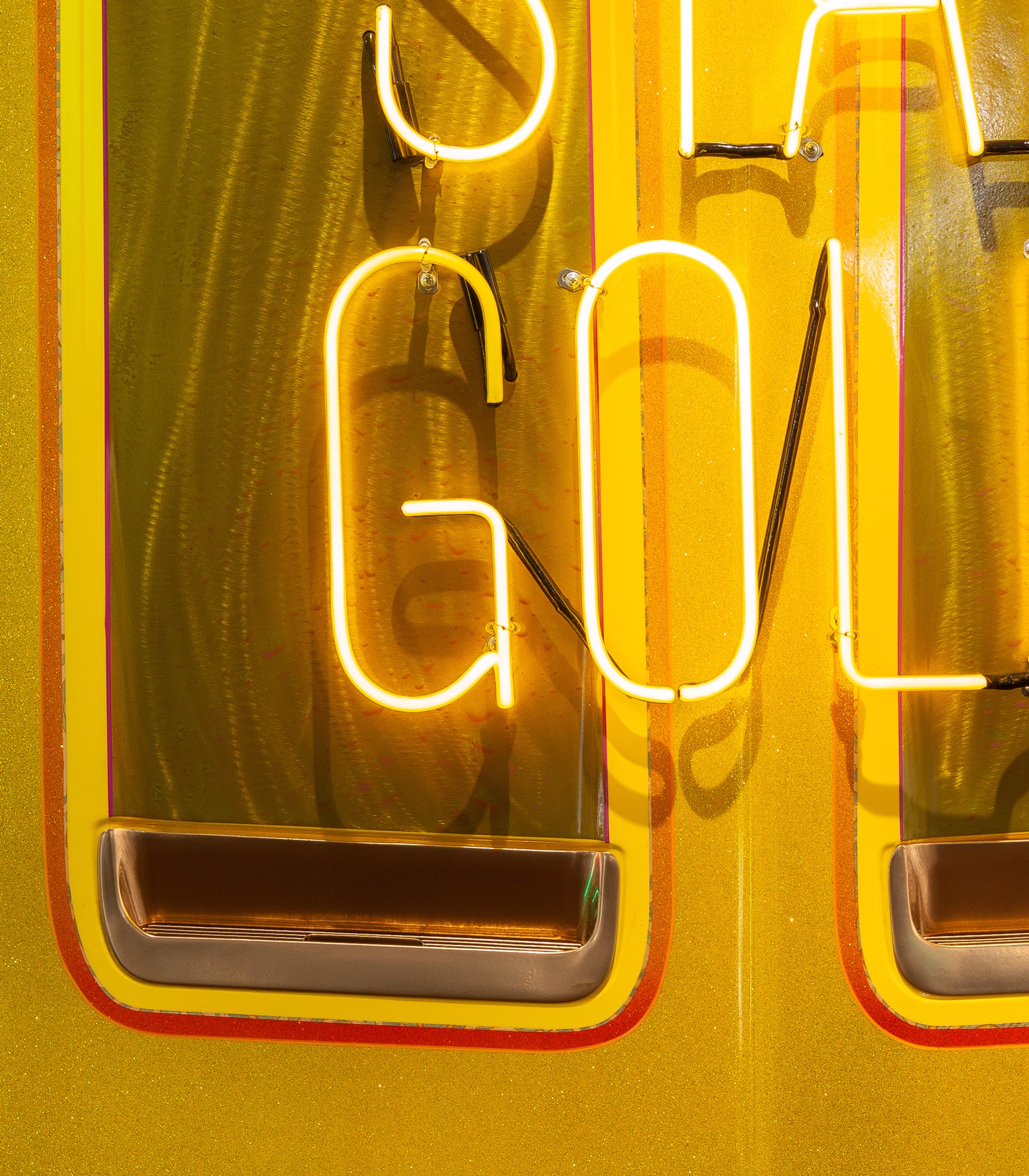 "Stay Gold" Car Hood by RISK X Adam Stone