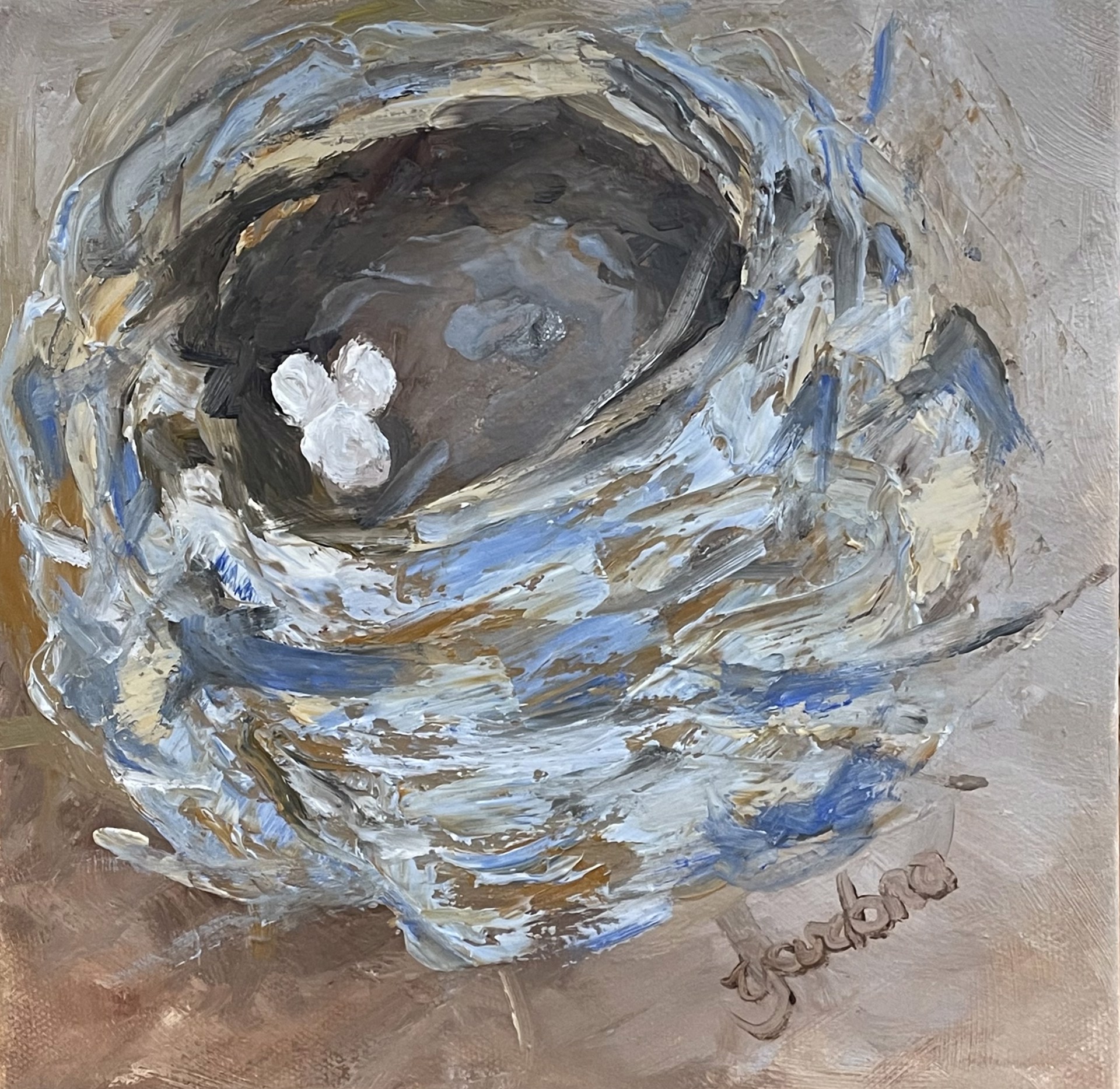 Nesting Blue by Sue Yarbro