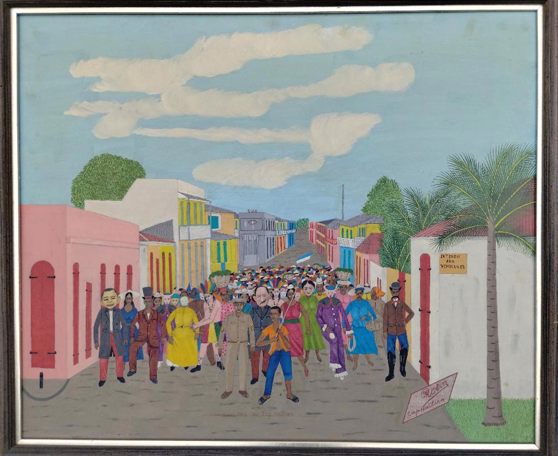 Carnaval 1946 au Cap-Haitian #1RR by Philome Obin (Cap-Haitian, 1891-1986)
