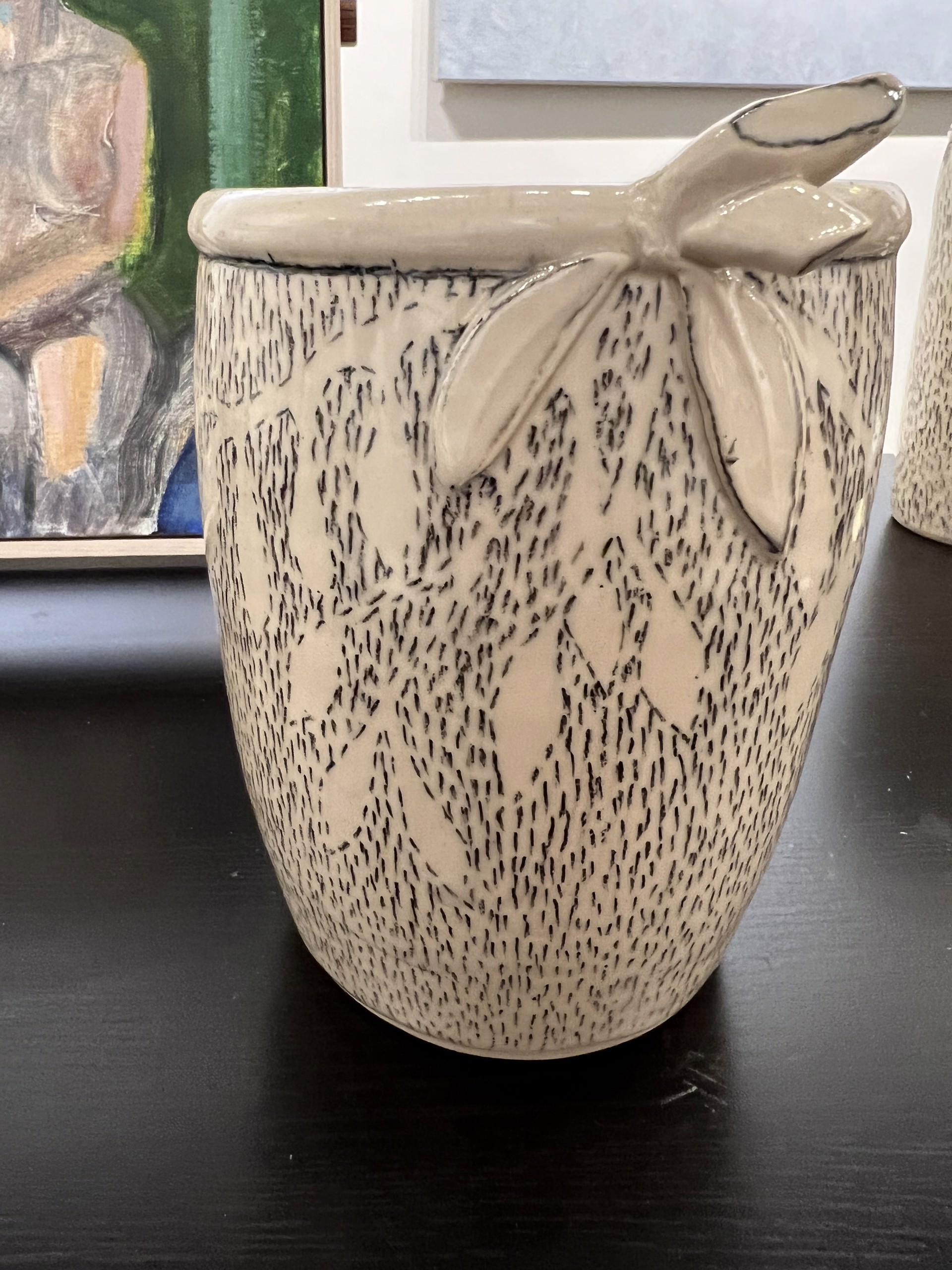 Vase/Holder 16 (Woodland Series) by Eileen Braun