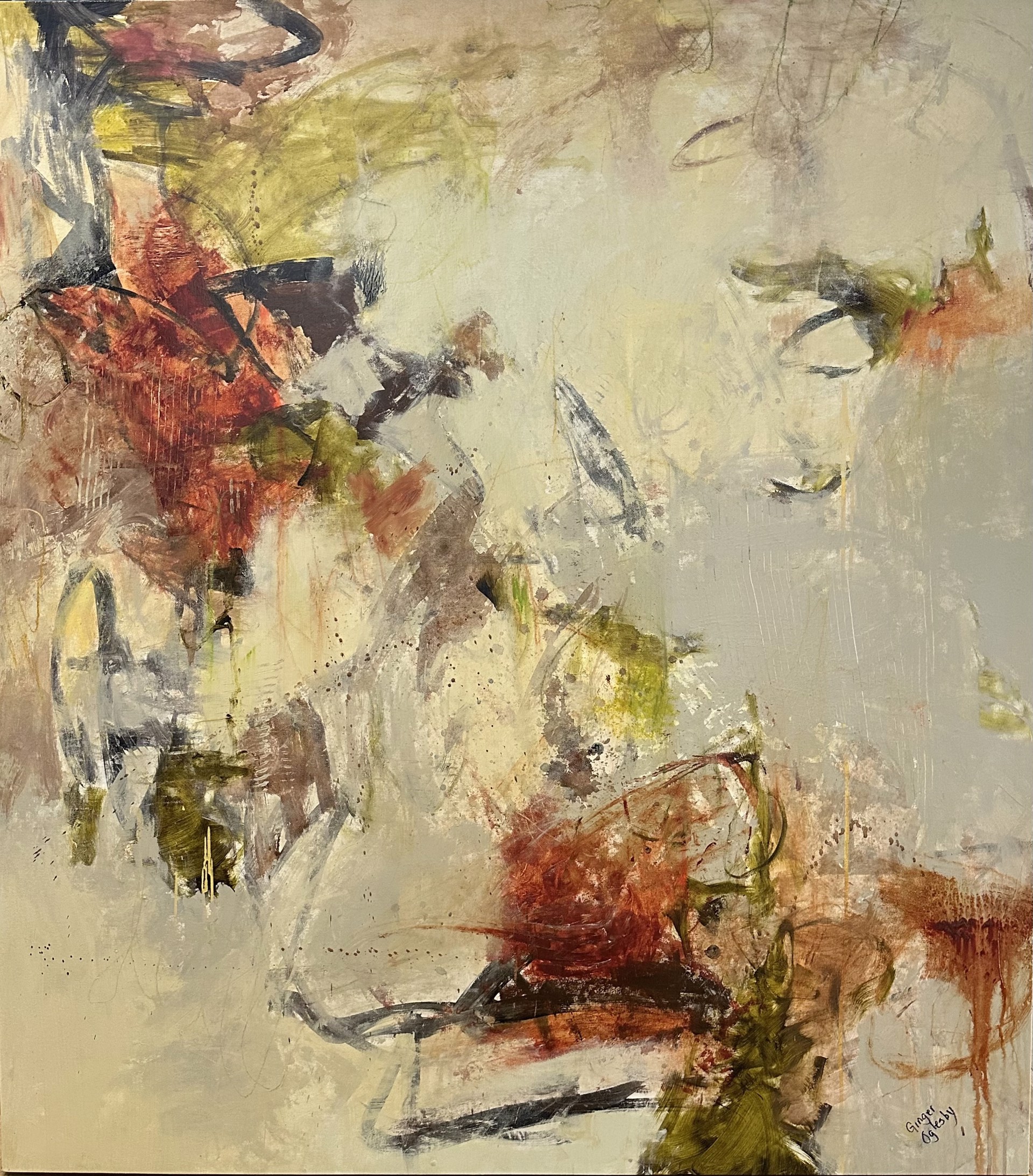 Painted Conversation by Ginger Oglesby