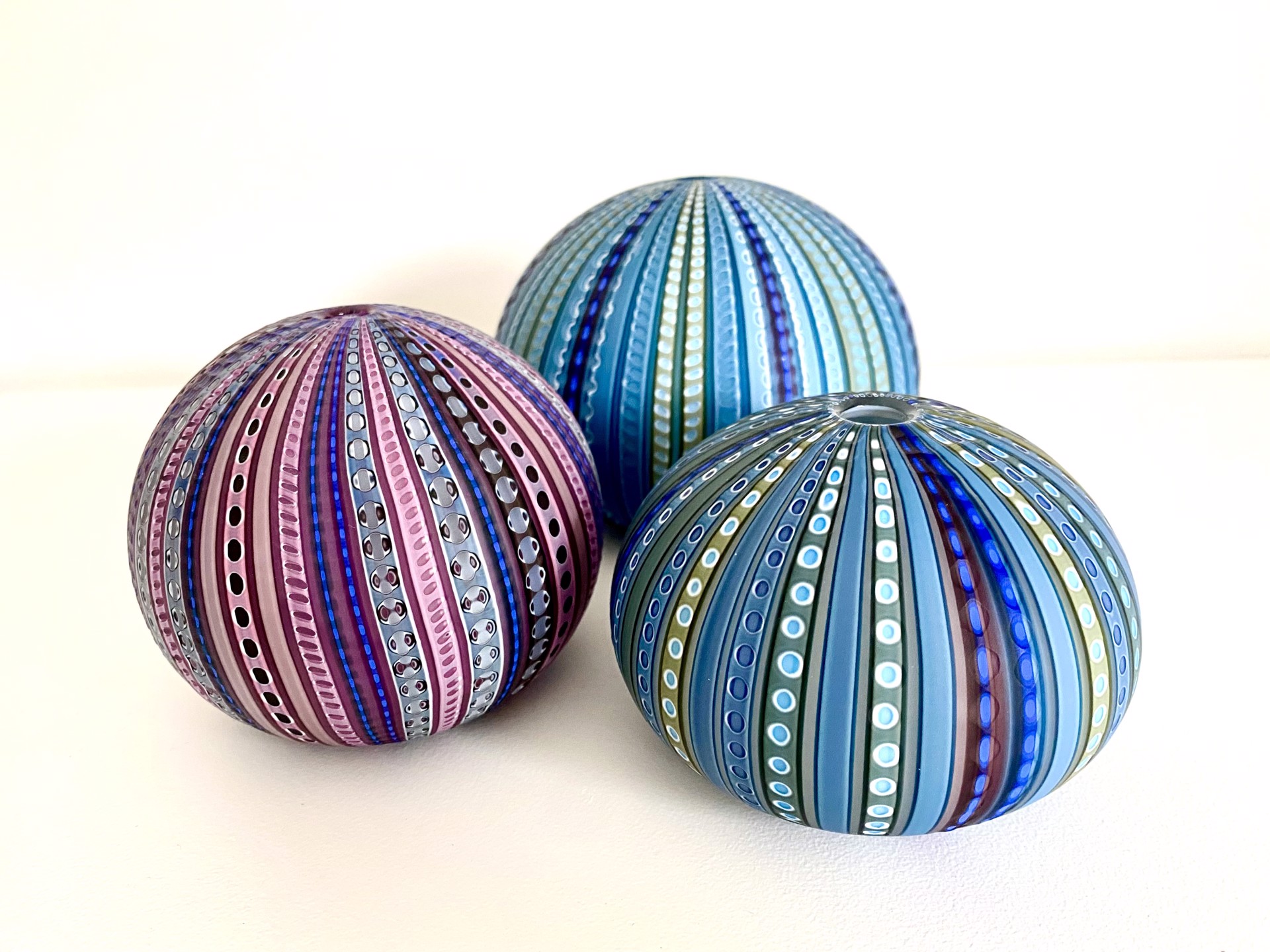 Urchin 1,2 and 3 by Joanna Bone