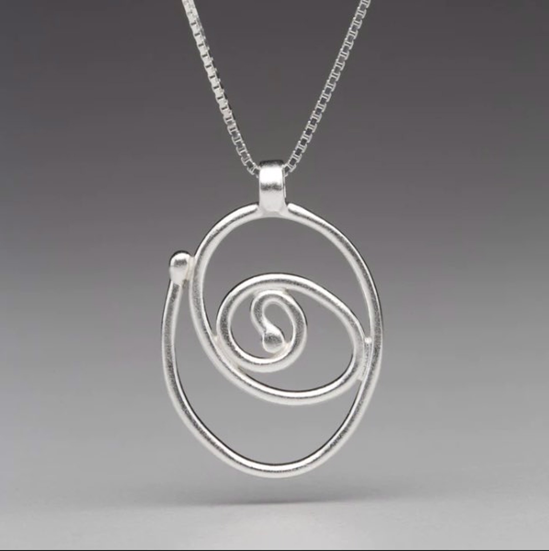 Swirl Necklace by Nichole Collins