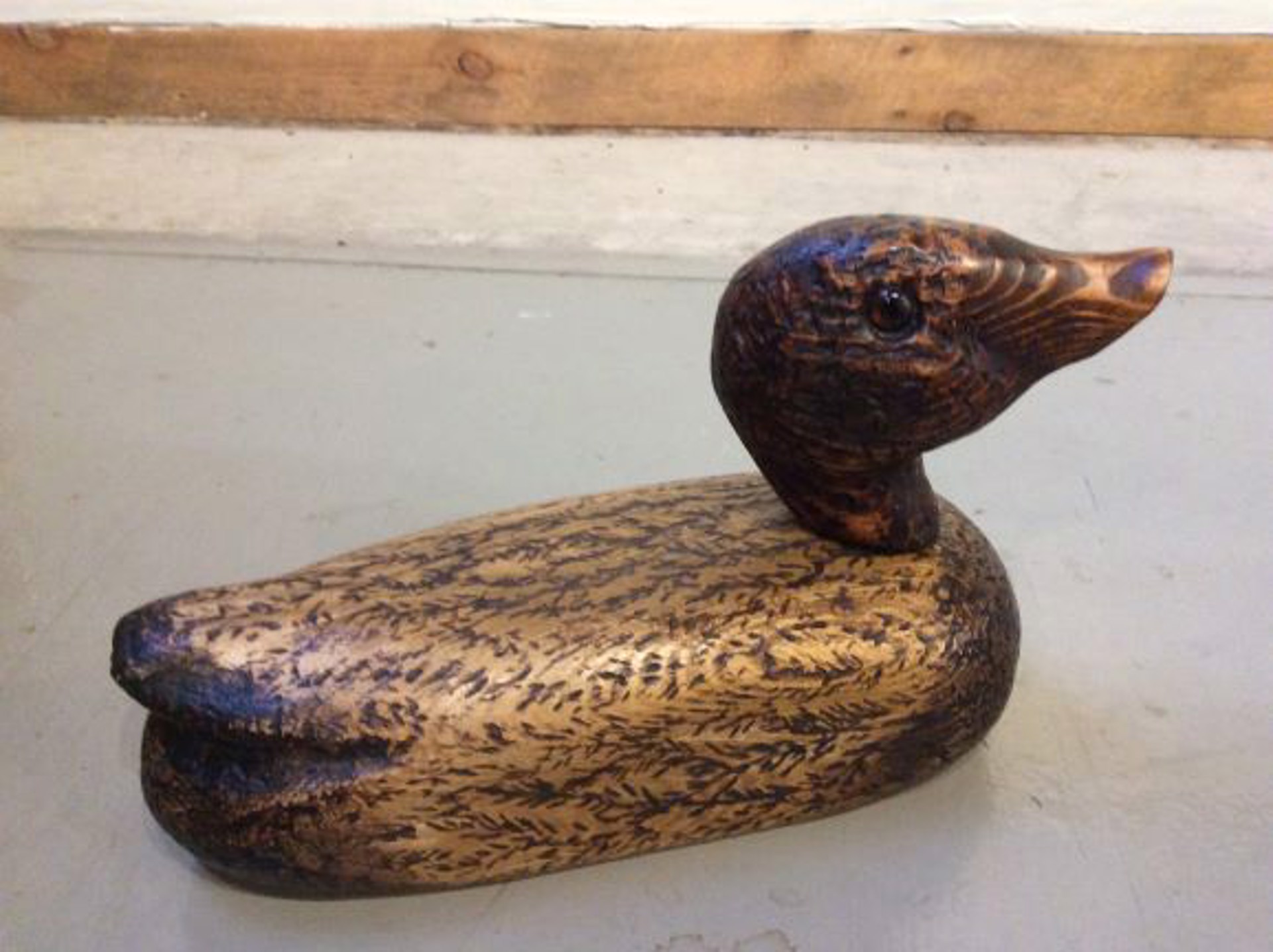 Hand Carved Duck - 31B by Dan "Sully" Sullivan
