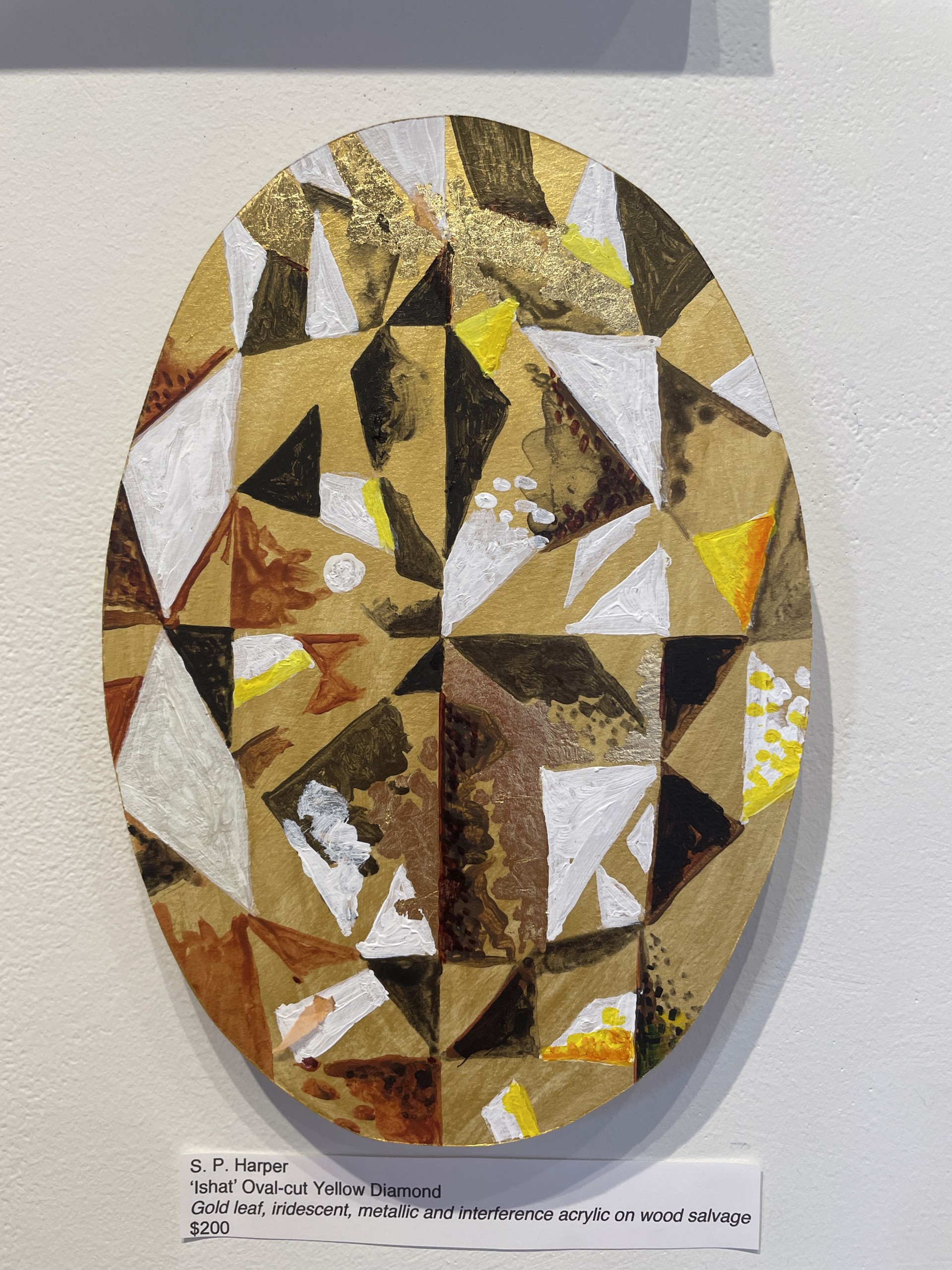 ‘Ishat’ Oval-cut Yellow Diamond by S.P. Harper