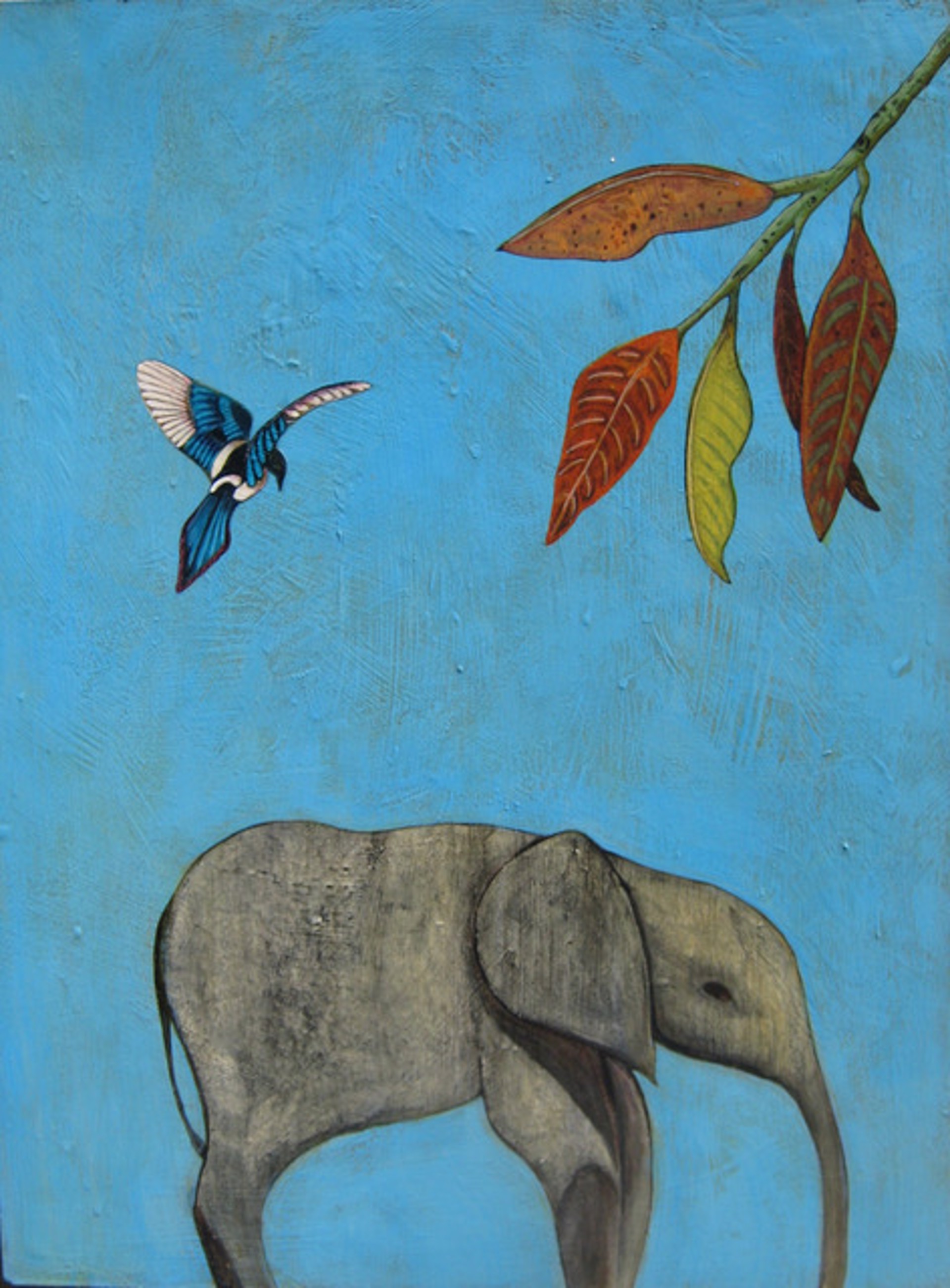 Elephant Calf II by Phyllis Stapler