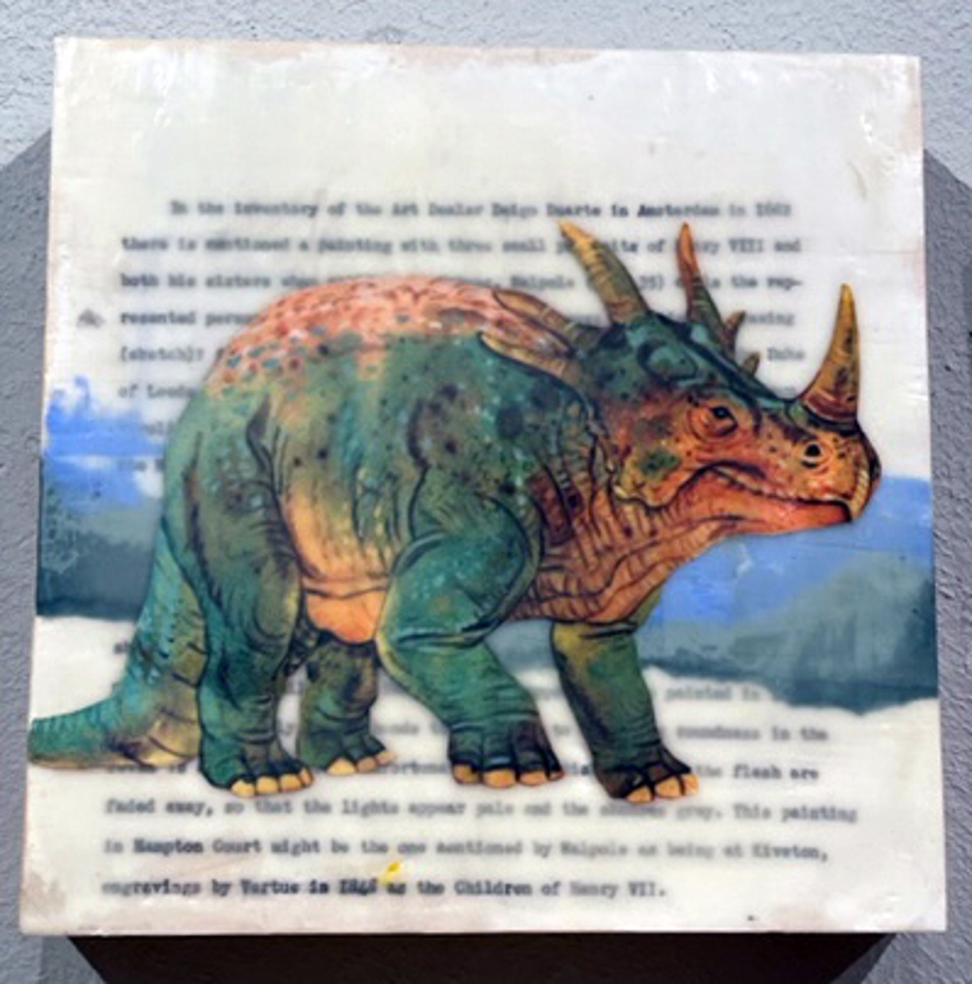 Triceratop by Naomi Even-Aberle