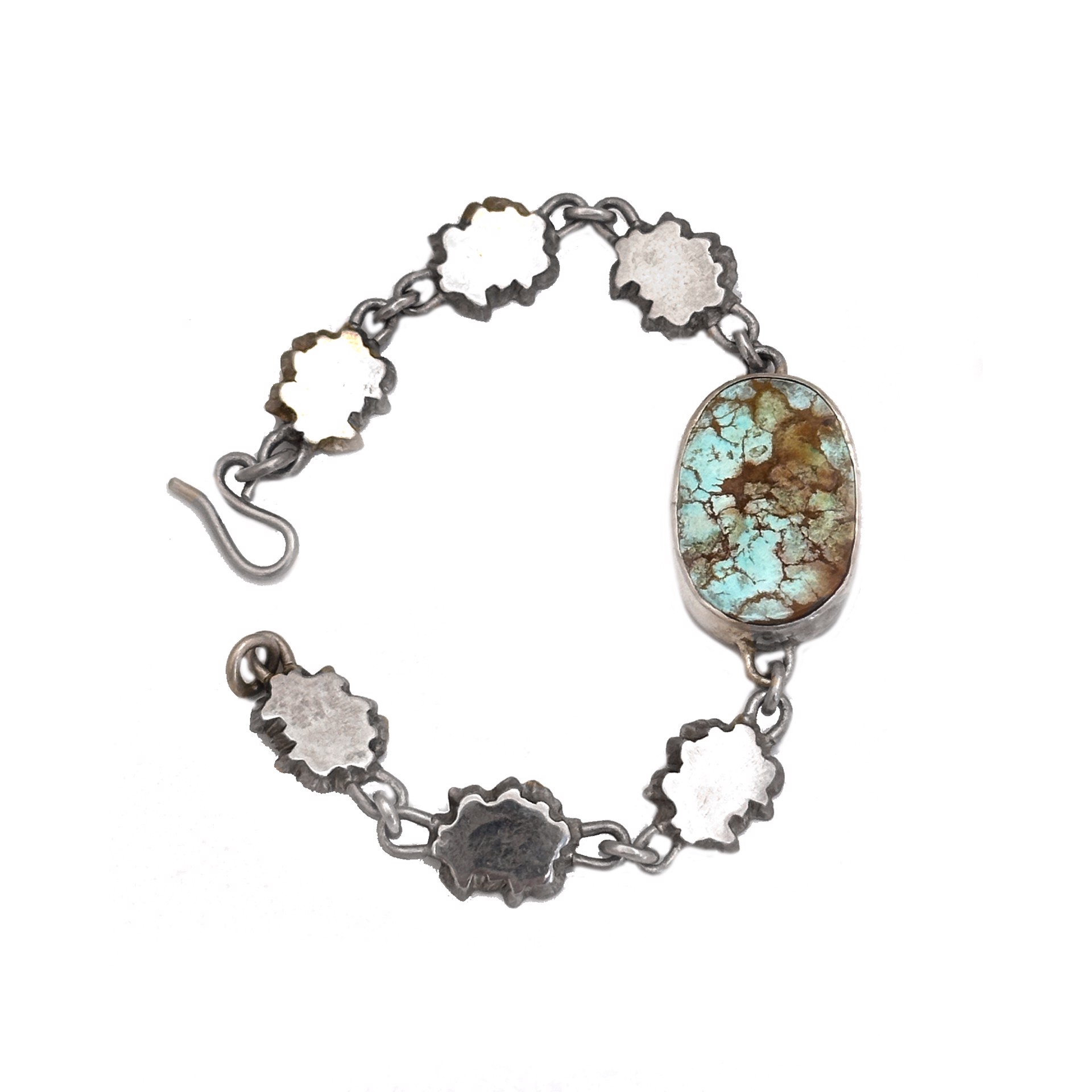 Mesa and Cerrillos Turquoise Bracelet by Clementine & Co. Jewelry