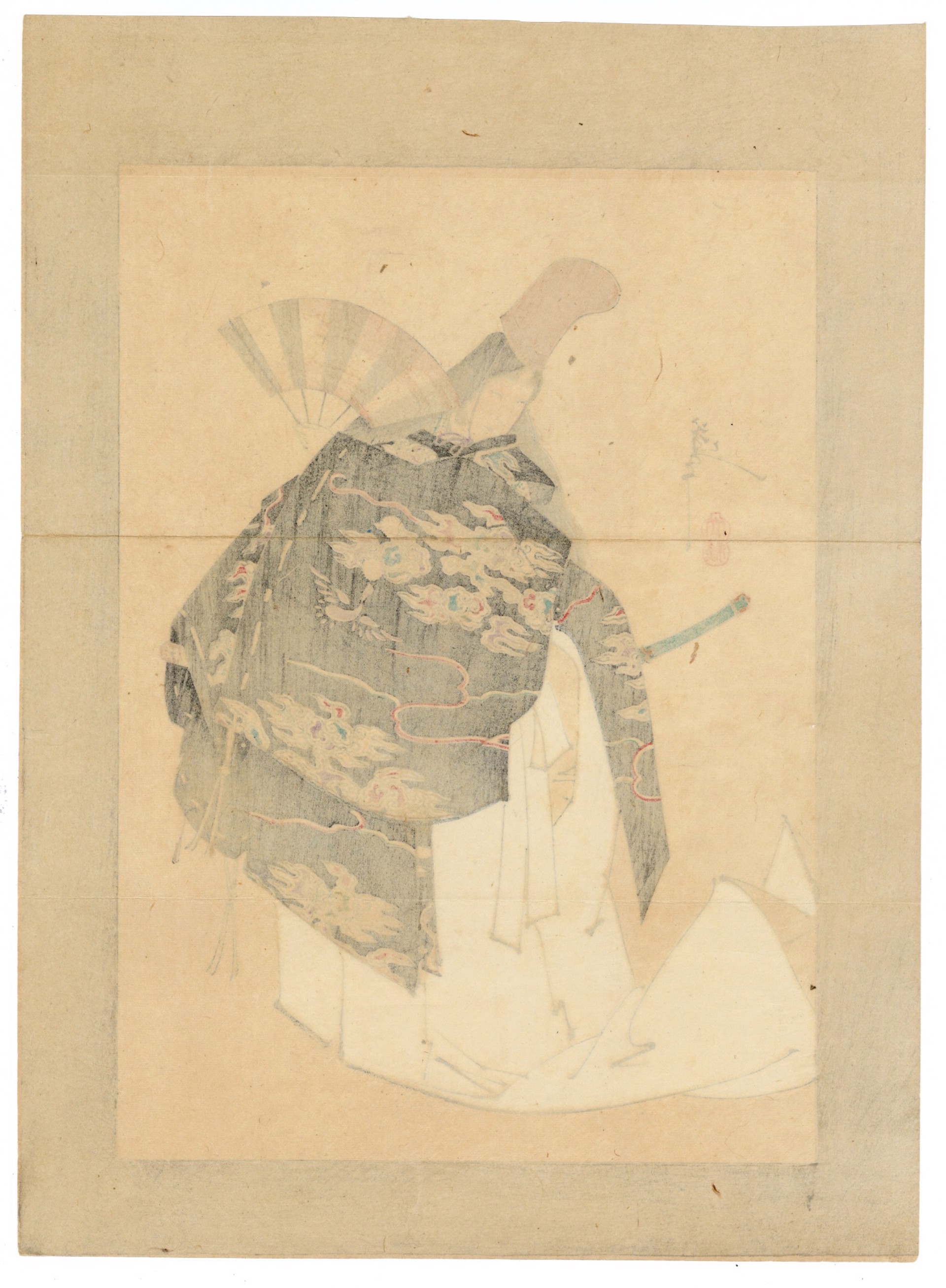 Empress Jingu by Yoshitoshi