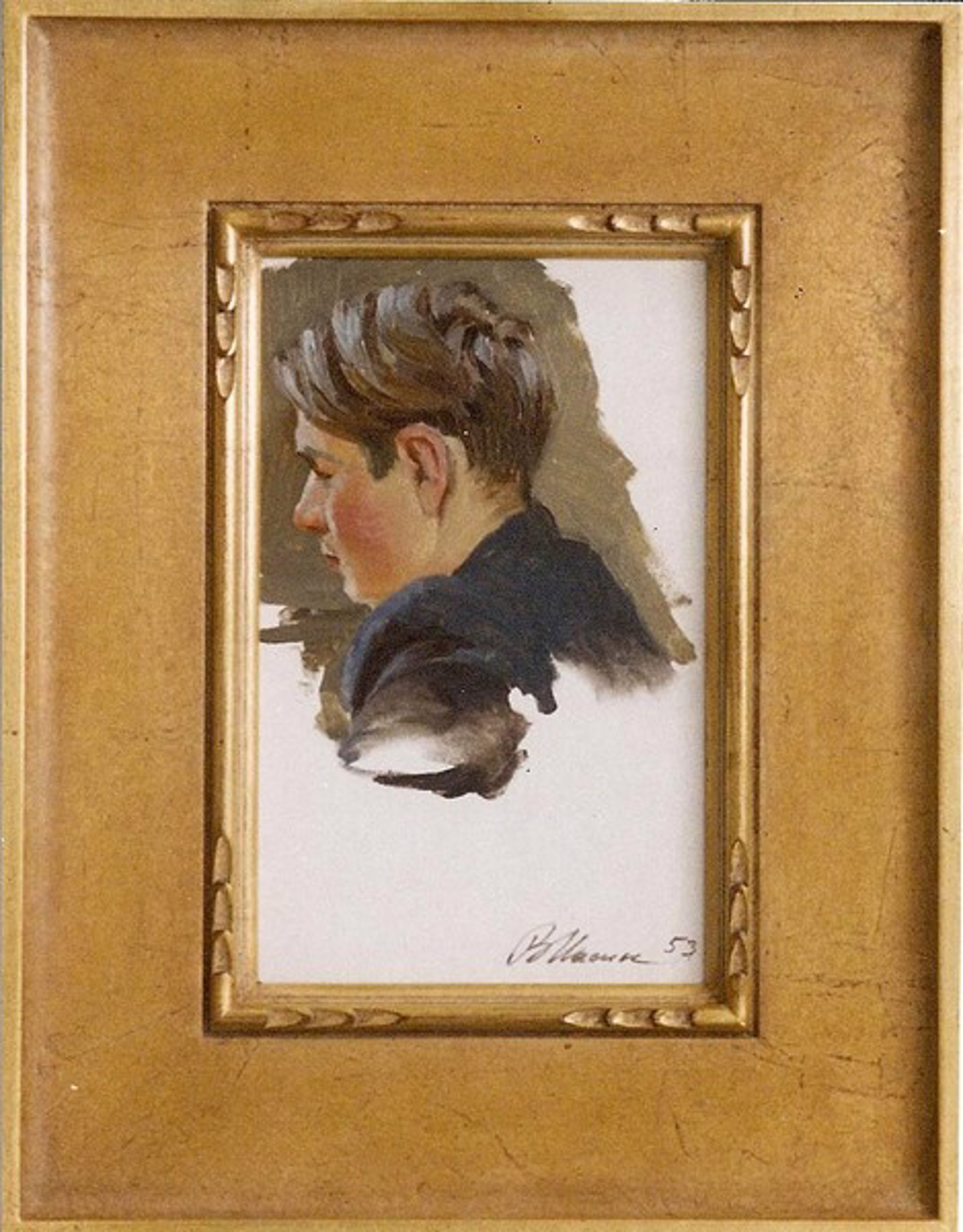Profile of a Boy - Study by Vladimir Masik